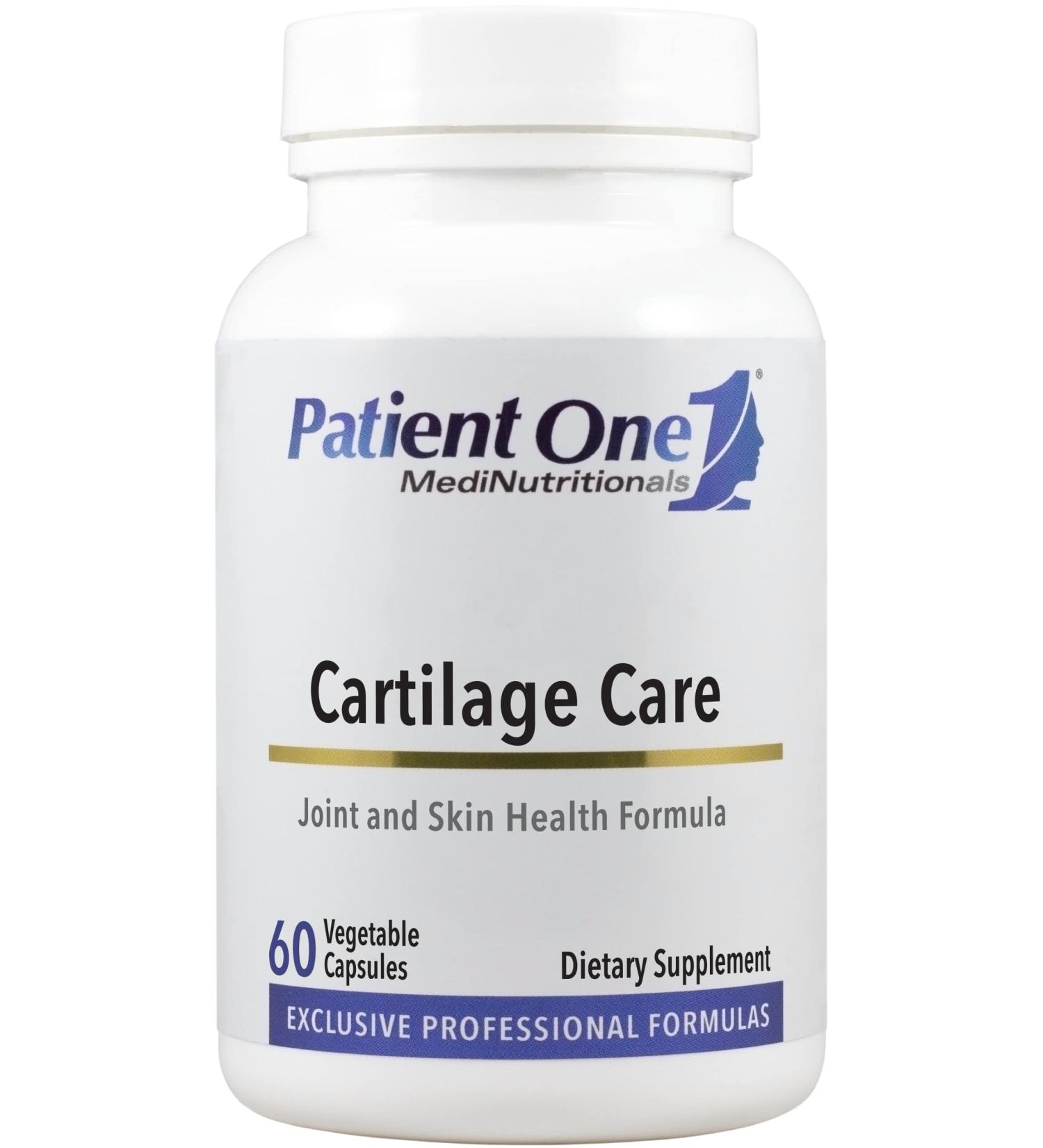 Patient One Cartilage Care - 60 Veg Capsules | Joint Support Formula - Buy Online on GoSupps.com