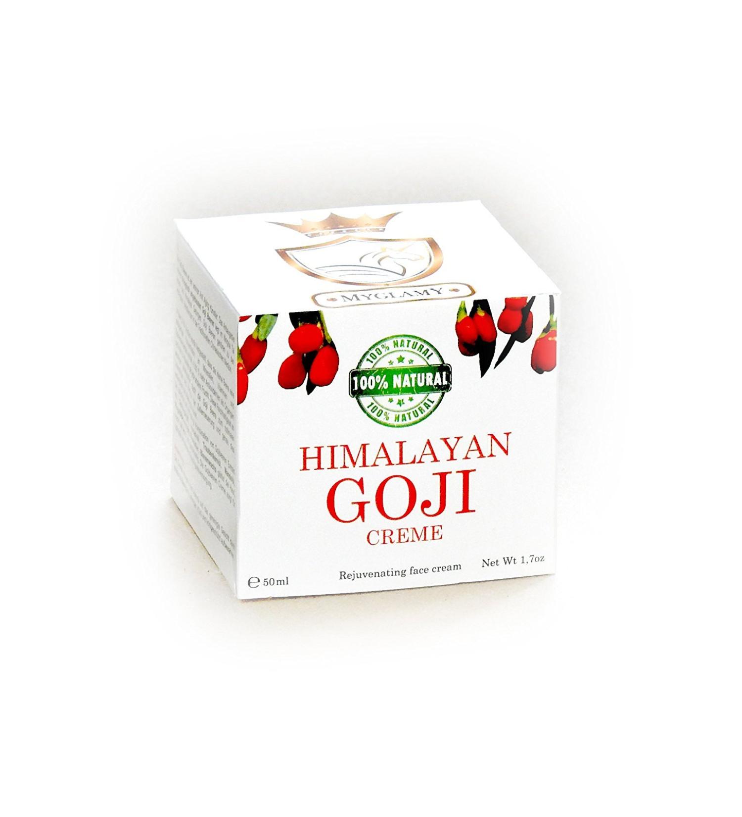  myglamy -310- Luxury Himalaya Goji Berries Face Cream 50 ml + Black Head Anti-Ageing Mask - Buy Online on GoSupps.com