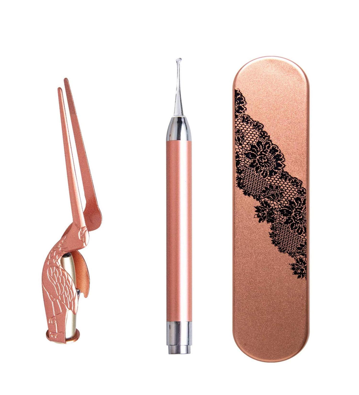 Earwax Removal Tools with LED Lights - Ear Picks Digger, Tweezers & Storage Box - Buy Online on GoSupps.com