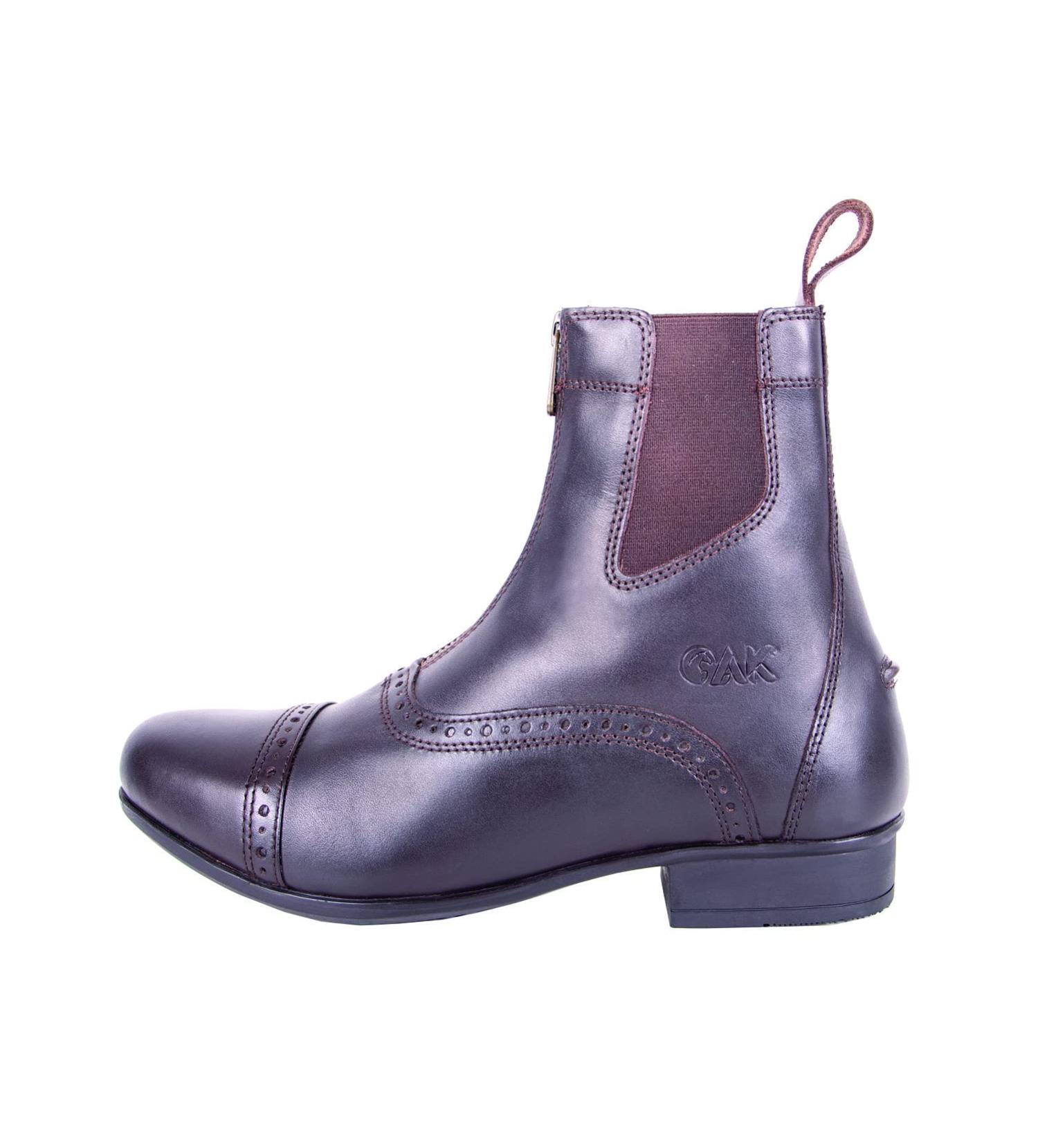 AK Hi Tec AKRS-6051-03 Full Grain Leather Riding Boots with Zip & Air System Technology - Brown 40 EU | International Shipping Available - Buy Online on GoSupps.com