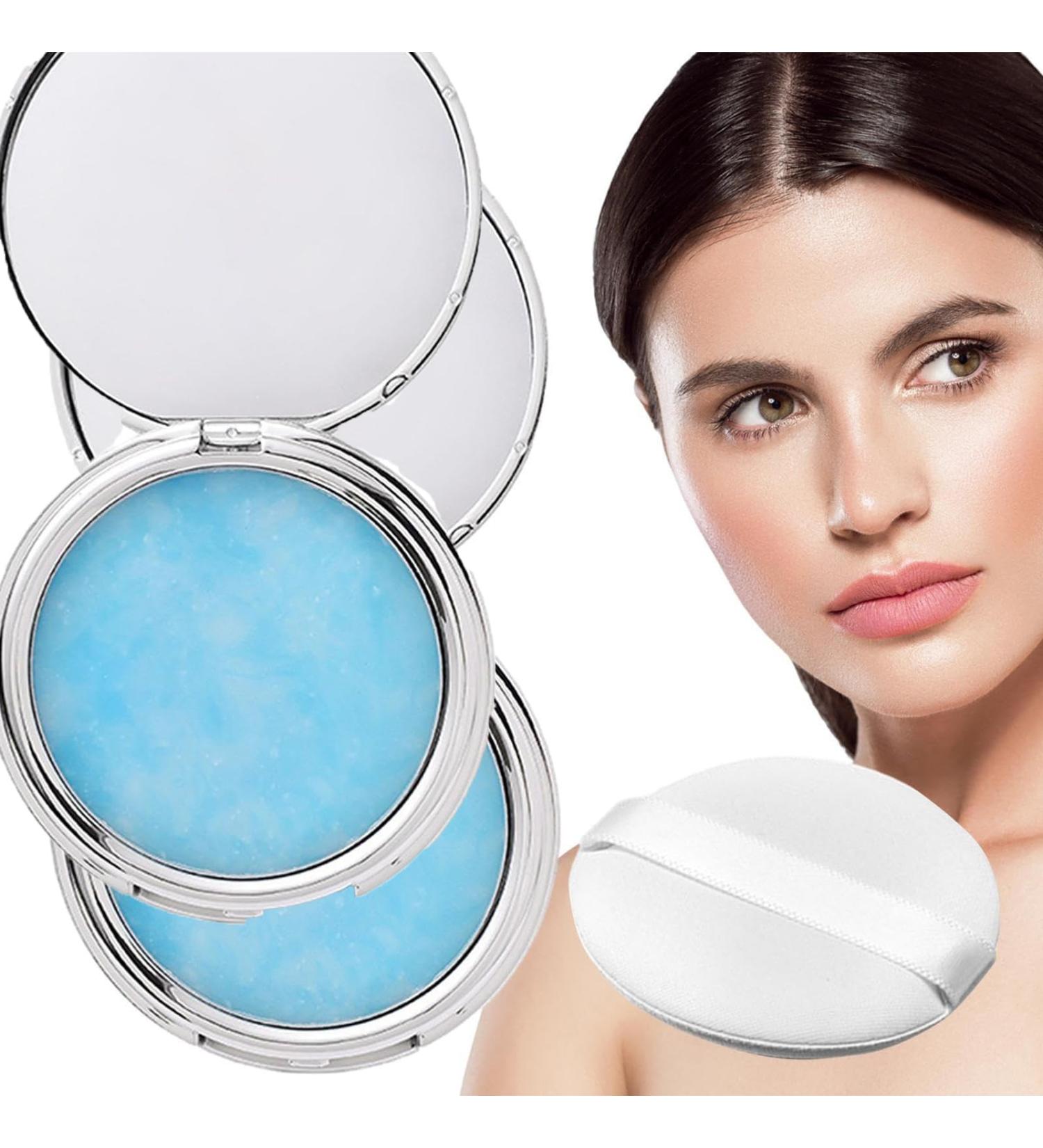 Lavender Chilla Matte Powder Lavender Chilla Matte Powder Oil Control Chilla Polvo Compacto With Mini Powder Puff (2pcs) - Buy Online on GoSupps.com