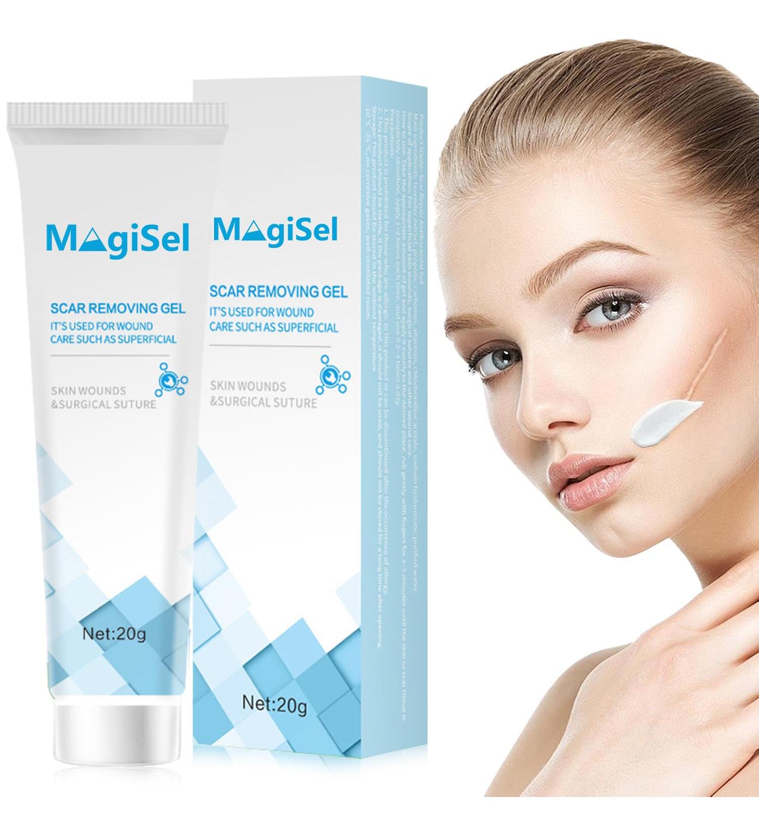 MagiForeign Scar gel scar cream scar removal cream acne scars healing gel for scars surgical scar cream keloid scars acne old and new scars - Buy Online on GoSupps.com