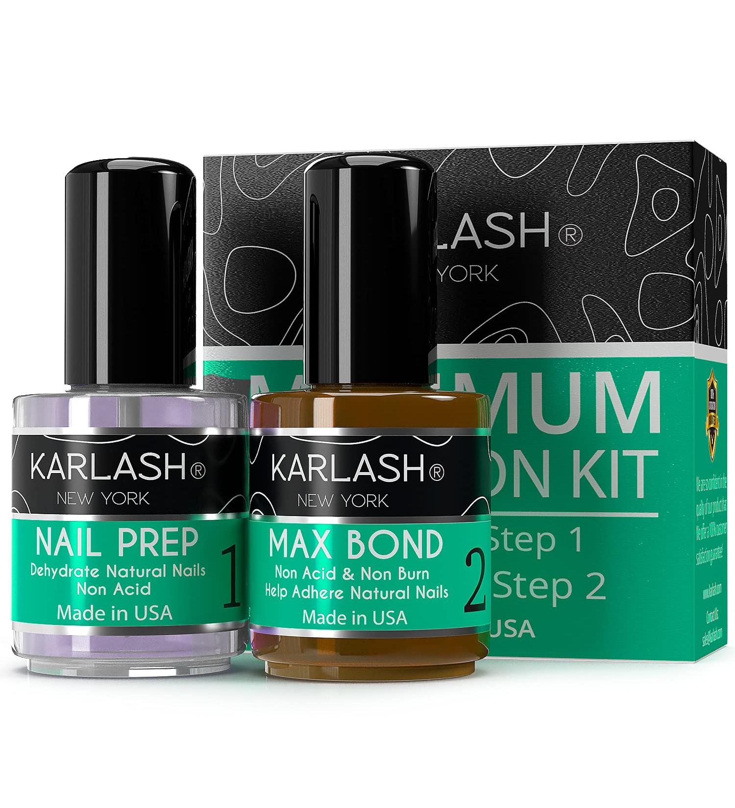 Karlash Professional Nail Prep Dehydrate & Bond Primer 0.5 oz - Superior Bonding for Acrylic & Gel Polish - Buy Online on GoSupps.com