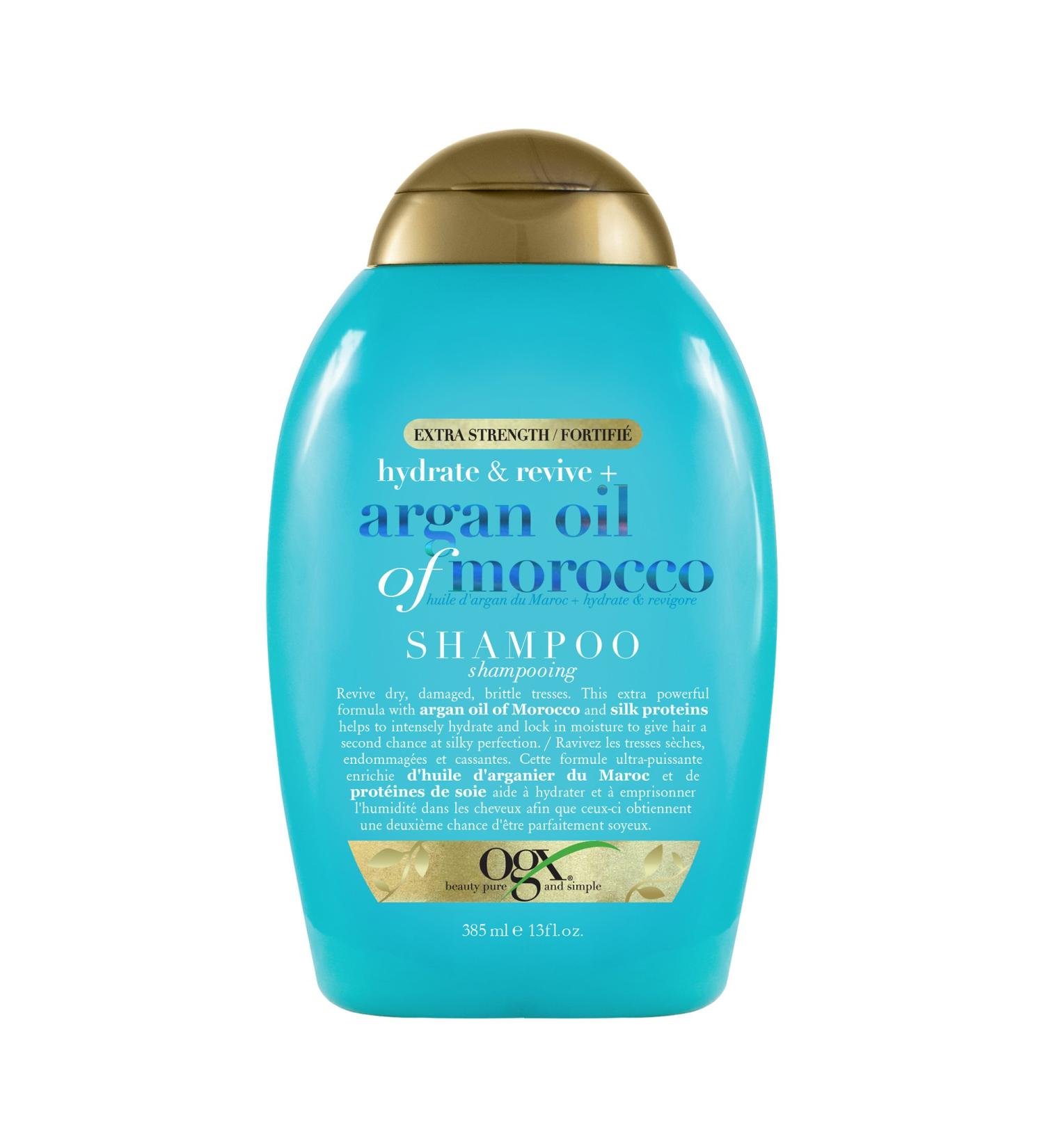 OGX Hydrate and Repair + Argan Oil of Morocco Extra Strength Shampoo 385ml - Buy Online on GoSupps.com