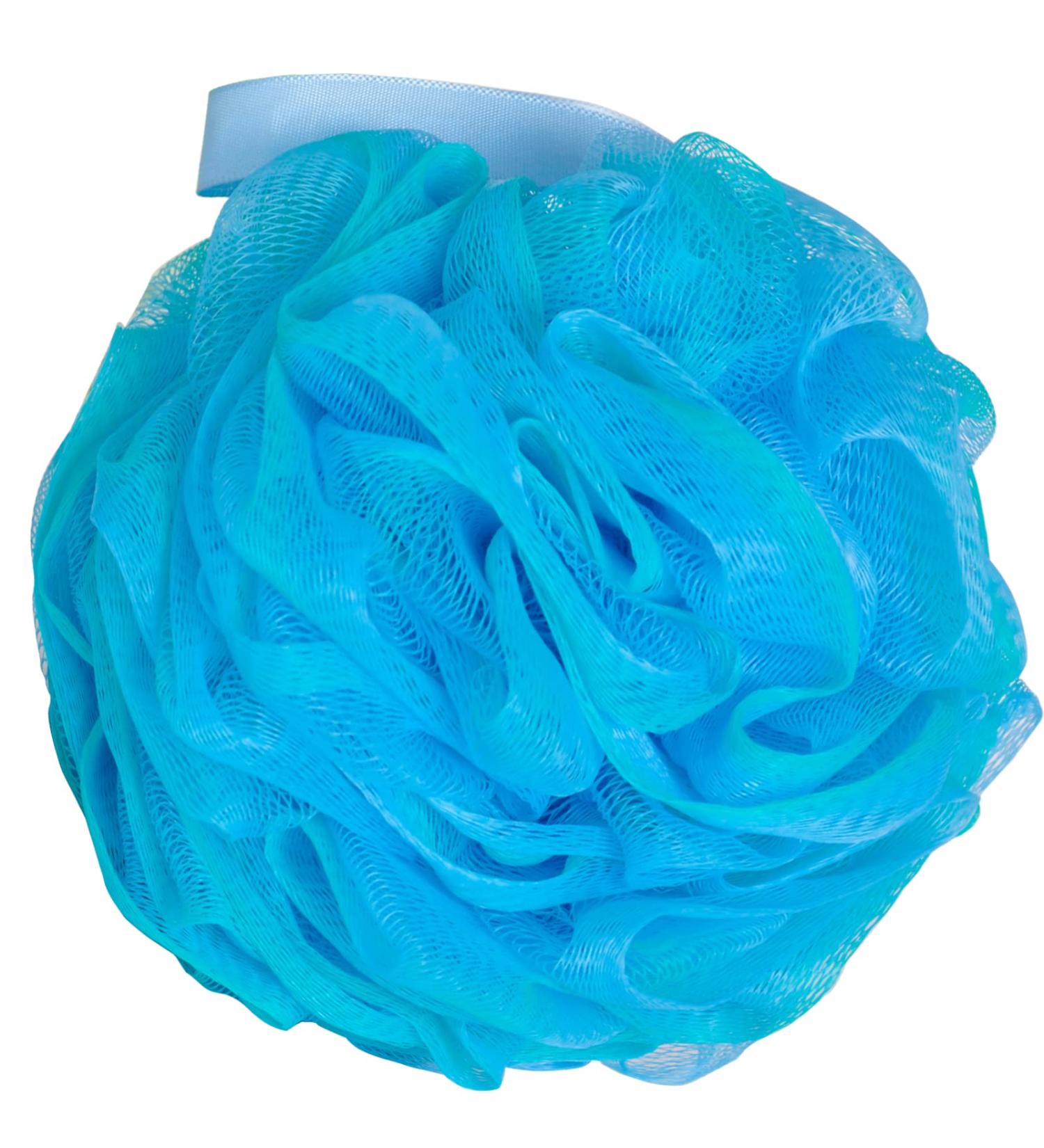 Urbanstrive XL Soft Shower Loofah Sponge 75g - Body Wash for Men and Women - Bathroom Accessory - 1 Pack Blue-Green - Buy Online on GoSupps.com
