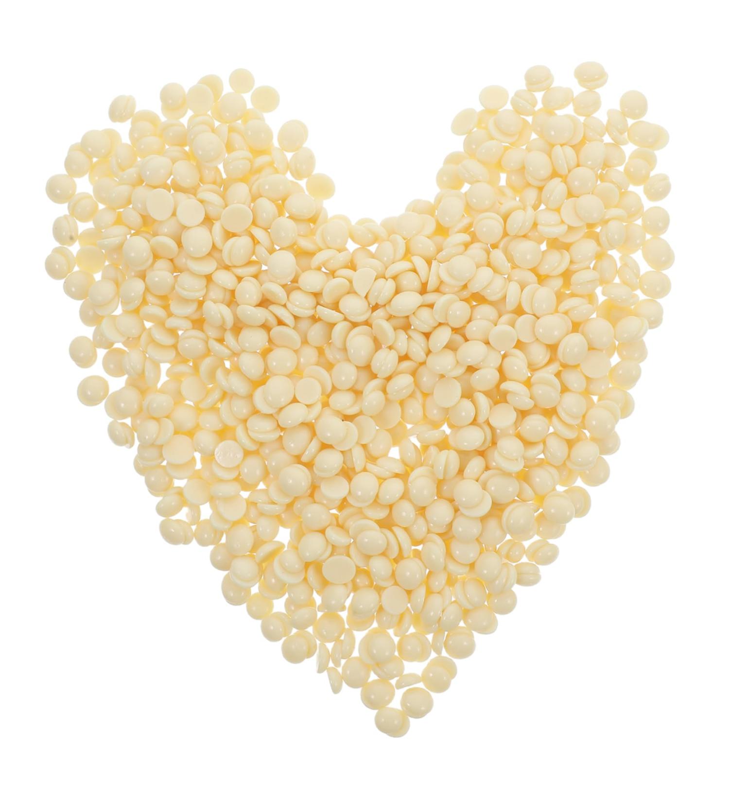 Healeved 1Bag Wax Beans for Hair Removal Hard Wax Beans for Women Men Suitable for Arm Leg Face Underarms Cream Soft Effective Skin Care - Buy Online on GoSupps.com