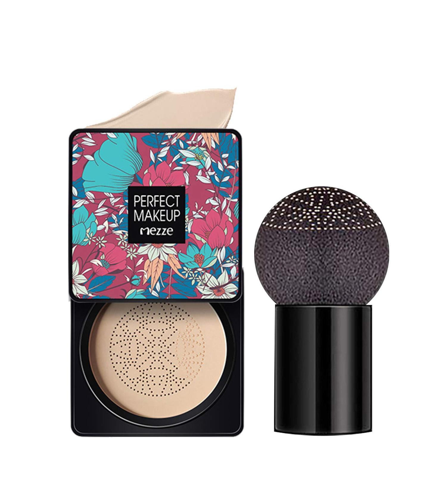 Mushroom Head Air Cushion CC Cream - Ivory White Foundation BB Cream & Moisturizing Concealer for Flawless Skin - International Shipping Available - Buy Online on GoSupps.com