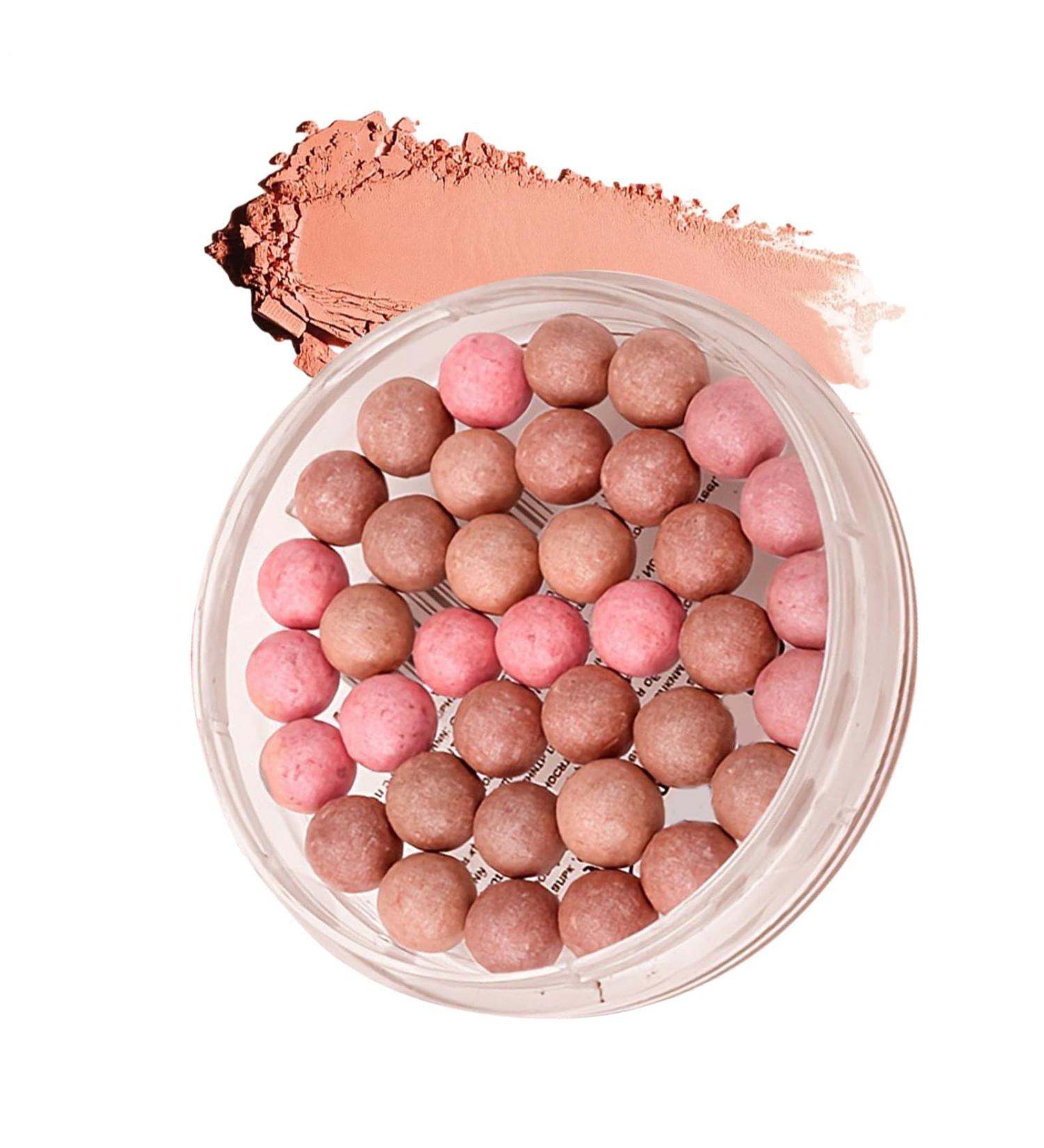 Powder Blush beauty powder pearls long-lasting makeup smooth and silky texture vibrant color easy application versatile cosmetic accessory | women friends family adults spouses - Buy Online on GoSupps.com