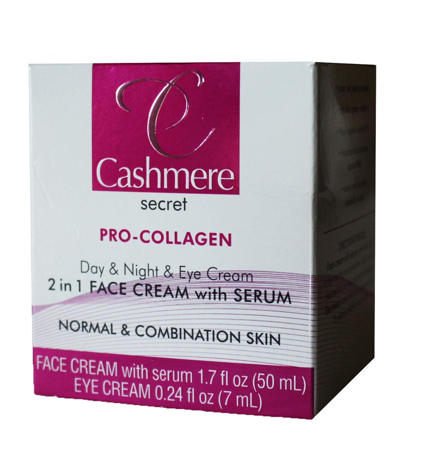 Cashmere Secret Pro Collagen Eye Cream - Day and Night Formula 0.24 OZ - Buy Online on GoSupps.com