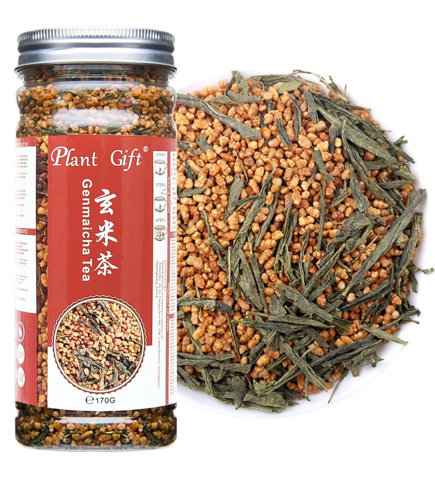 Buy Organic Green Tea - Loose Leaf Japanese Genmaicha 170g | Premium Black Rice & Matcha Blend - Buy Online on GoSupps.com