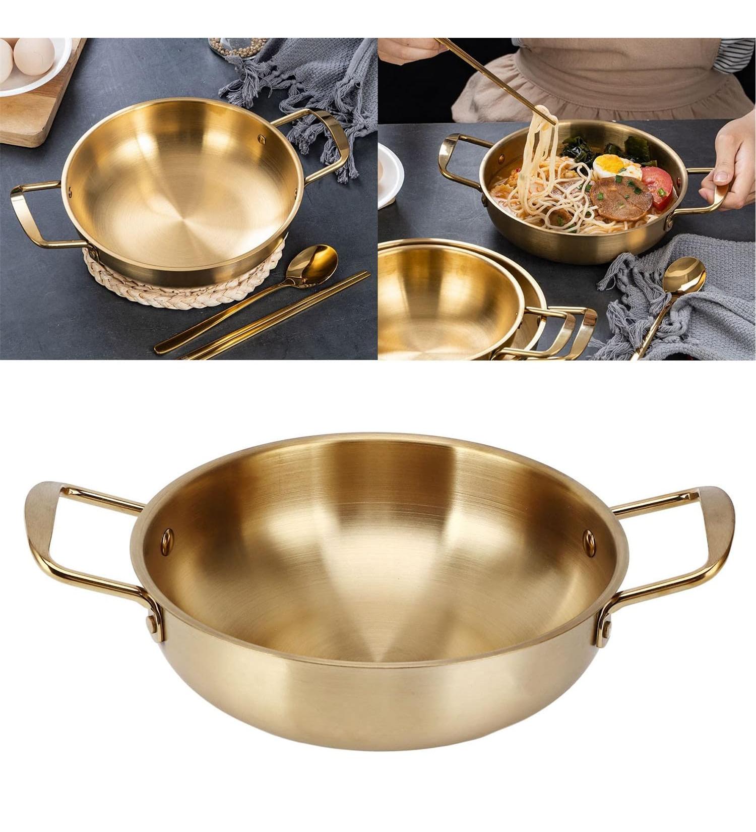 Cooking Noodle Pot Seafood Pot n Rust Proof Lamian Noodles Pot Stainless Steel 18cm Inner Diameter/ - Buy Online on GoSupps.com