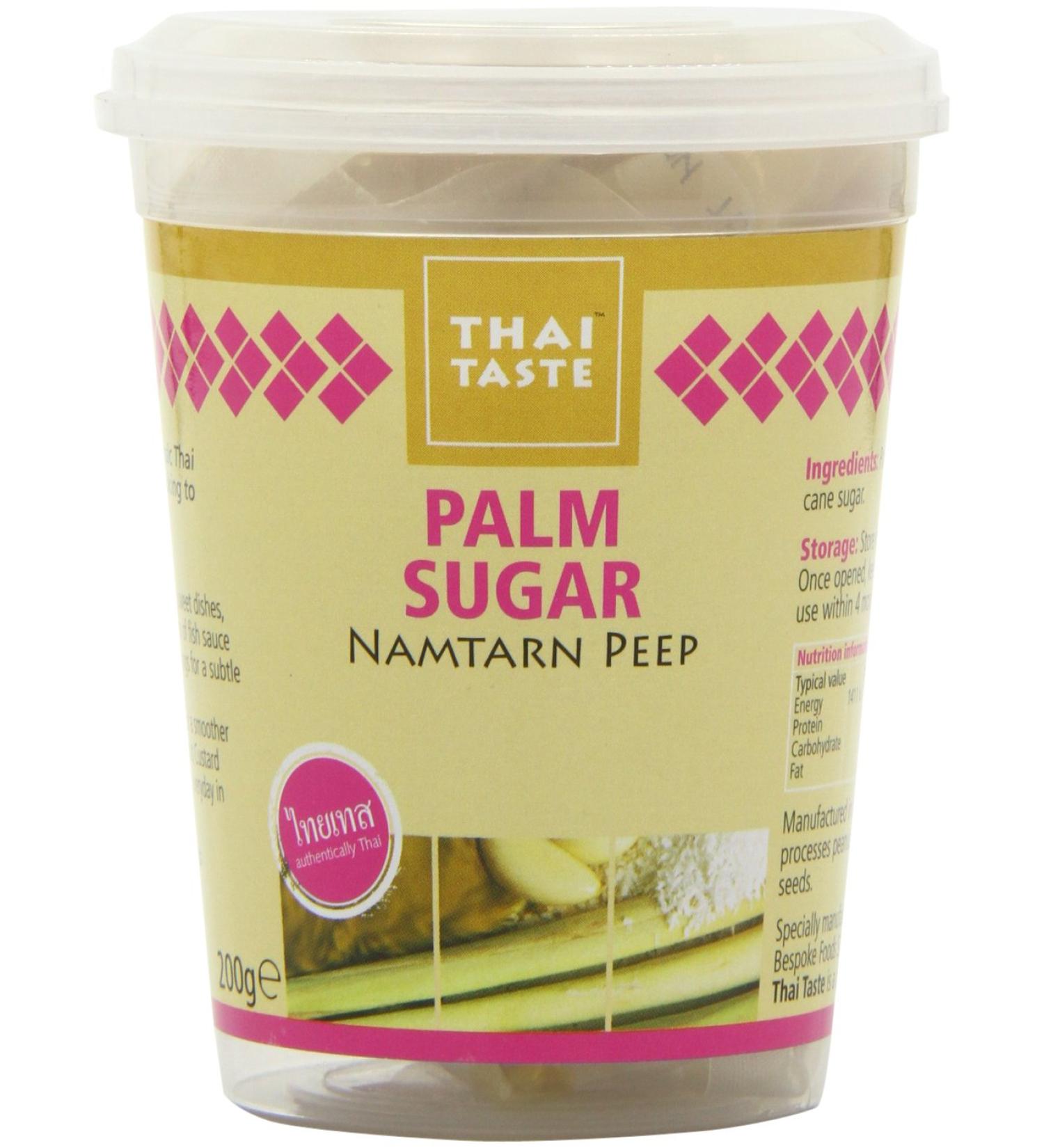 Authentic Thai Taste Palm Sugar - 3x200g Pack - Buy Online on GoSupps.com