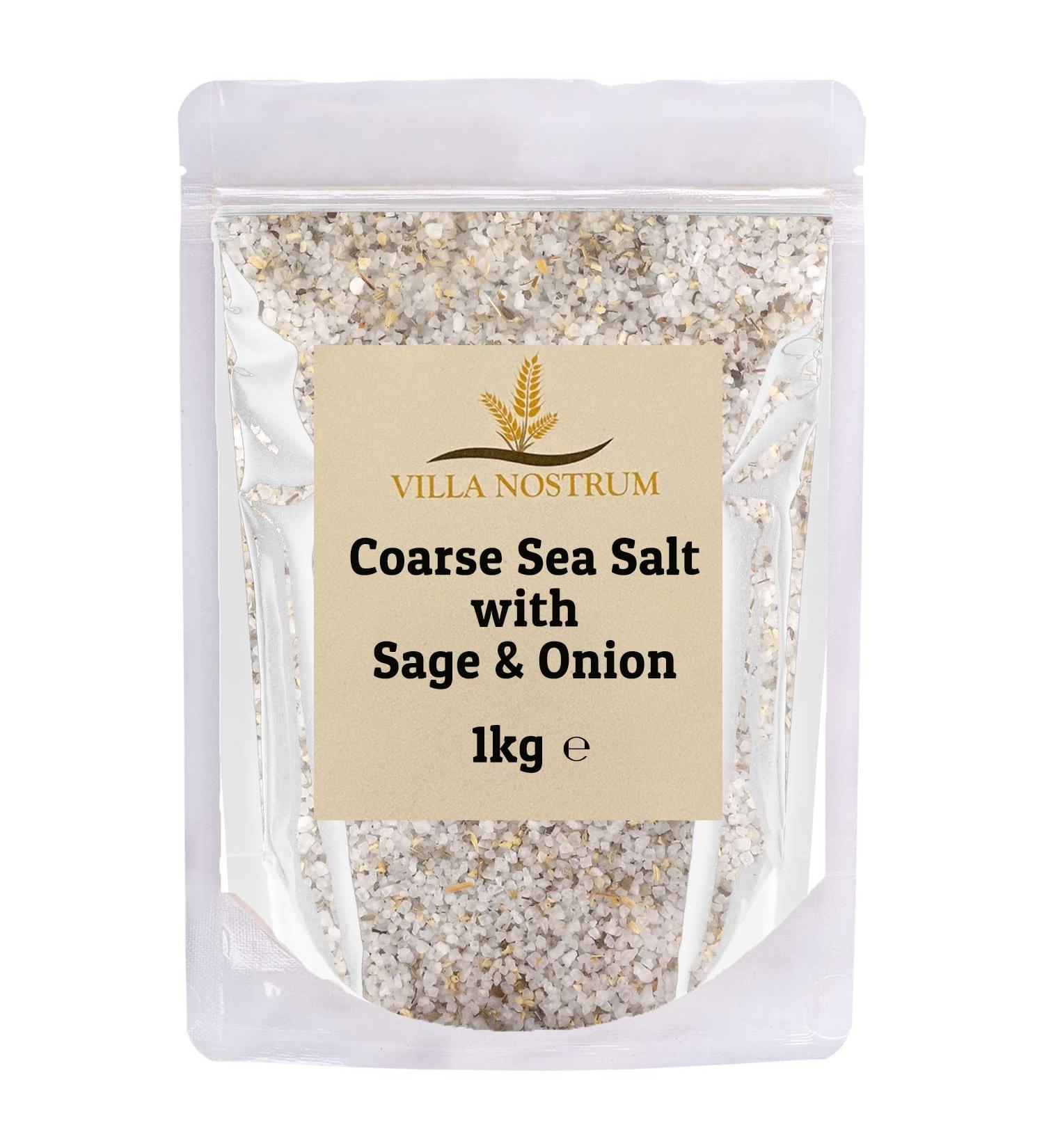 Sage and Onion Sea Salt 1kg by Villa Nostrum