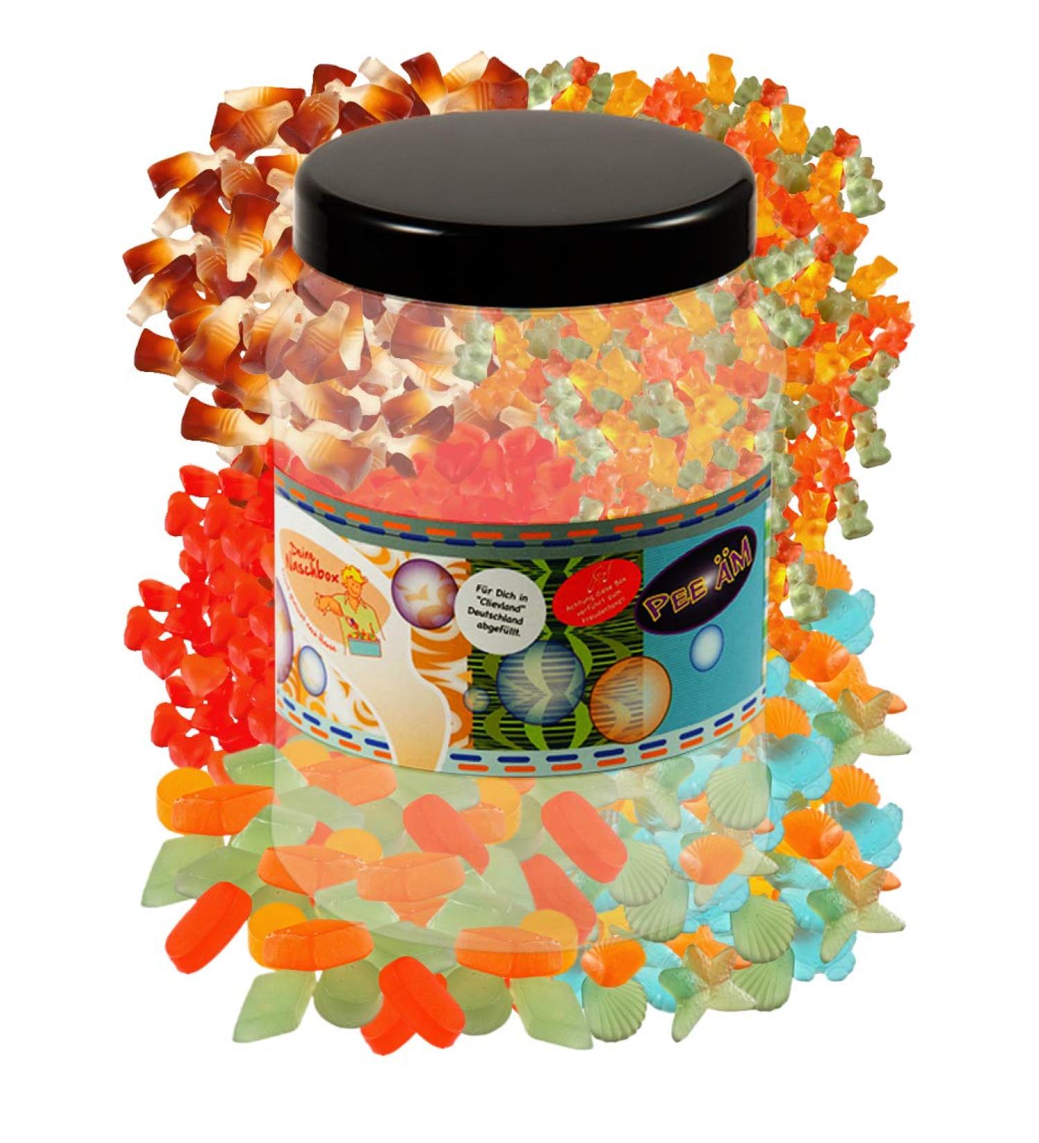 Buy Your Naschbox Sugar-Free Fruit & Vineyard Mix 3kg | XL Pack - 5 Varieties for Parties Candy Bars & Gifts | Cola & Fruit Mix - Buy Online on GoSupps.com