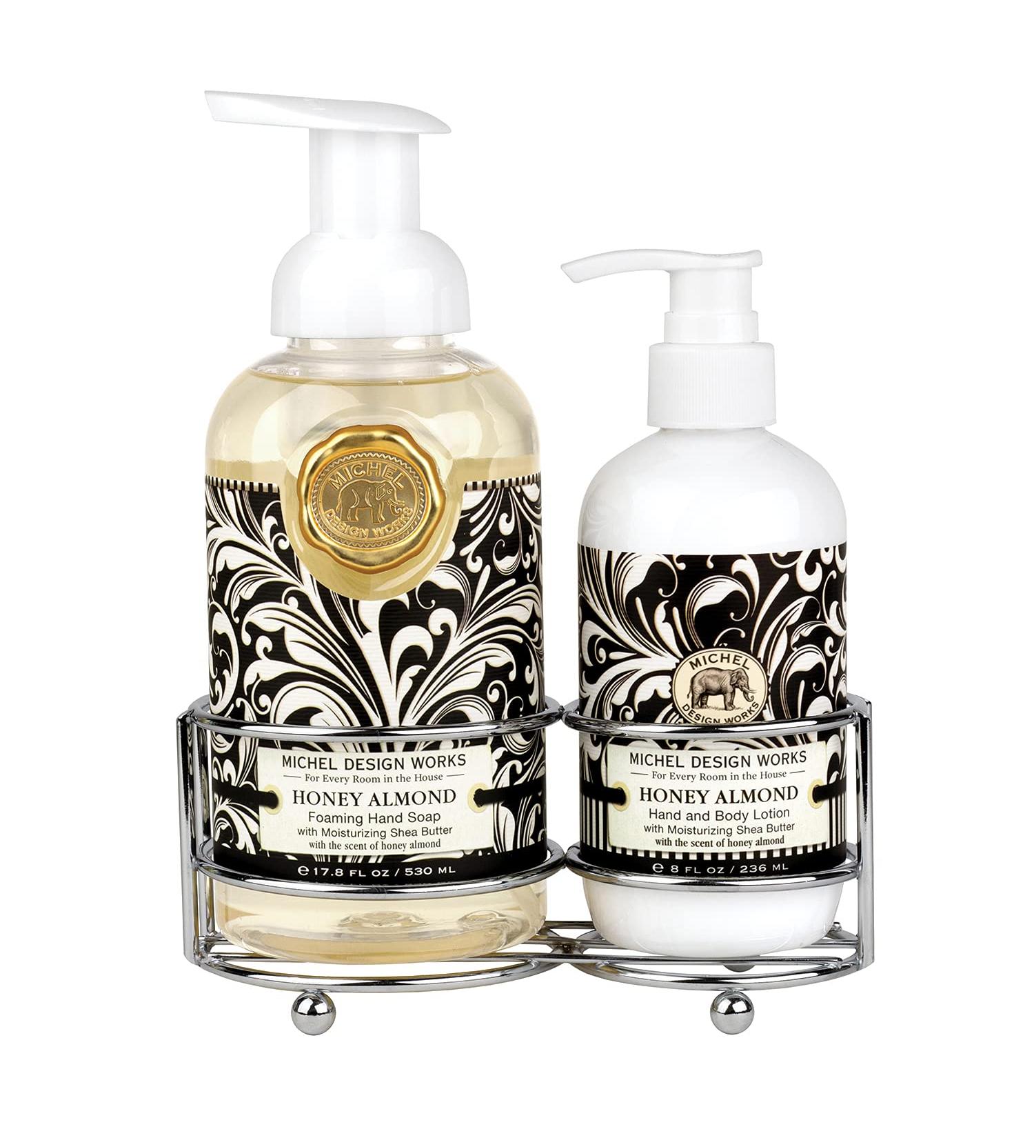 Michel Design Works Handcare Caddy Honey Almond 1 Caddy Set Pack