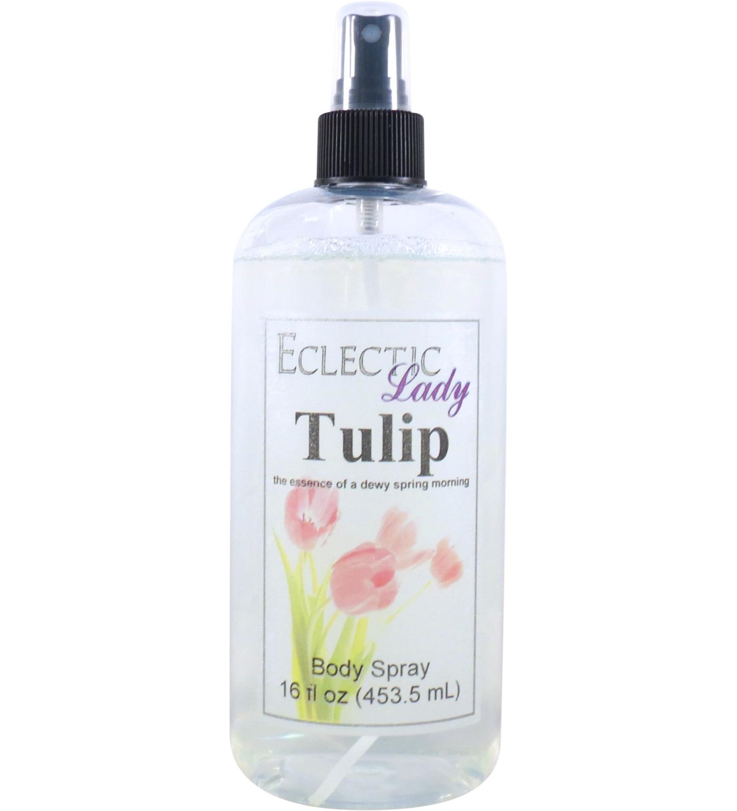 Tulip Body Spray 16 ounces Body Mist for Women with Clean Light & Gentle Fragrance Long Lasting Perfume with Comforting Scent for Men & Women Cologne with Soft Subtle Aroma For Daily Use 16 Fluid Ounces - Buy Online on GoSupps.com
