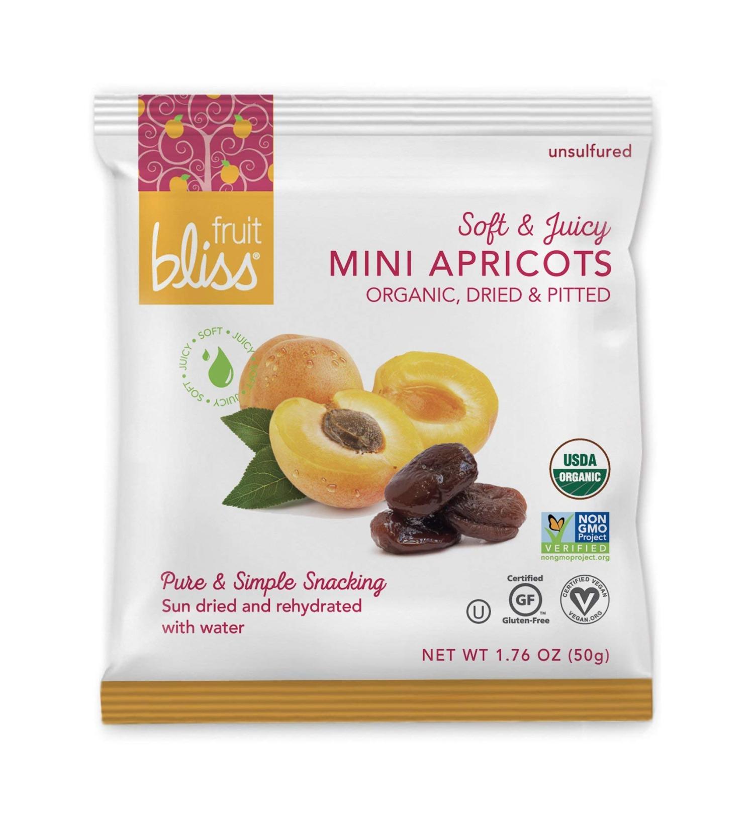 Organic Unsulfured Turkish Apricots - Non-GMO Dried Fruit Snacks (12 Pack) - Healthy On-the-Go & Post Workout Snack - Buy Online on GoSupps.com