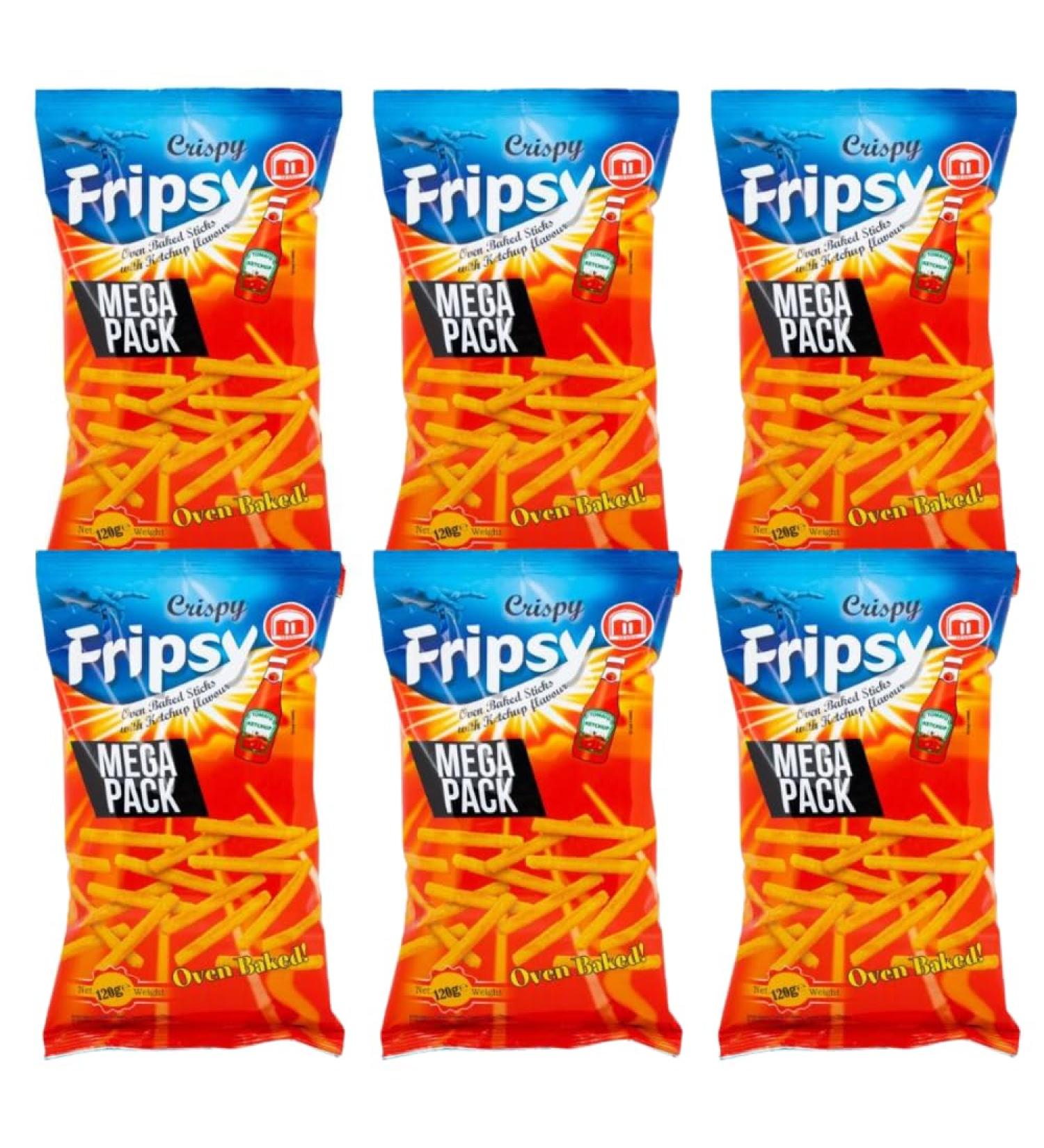 Fripsy Potato crisps Potato Sticks HACCP Halal Certified 120g | FabFinds Mug (6 Pack Tangy Ketchup) - Buy Online on GoSupps.com