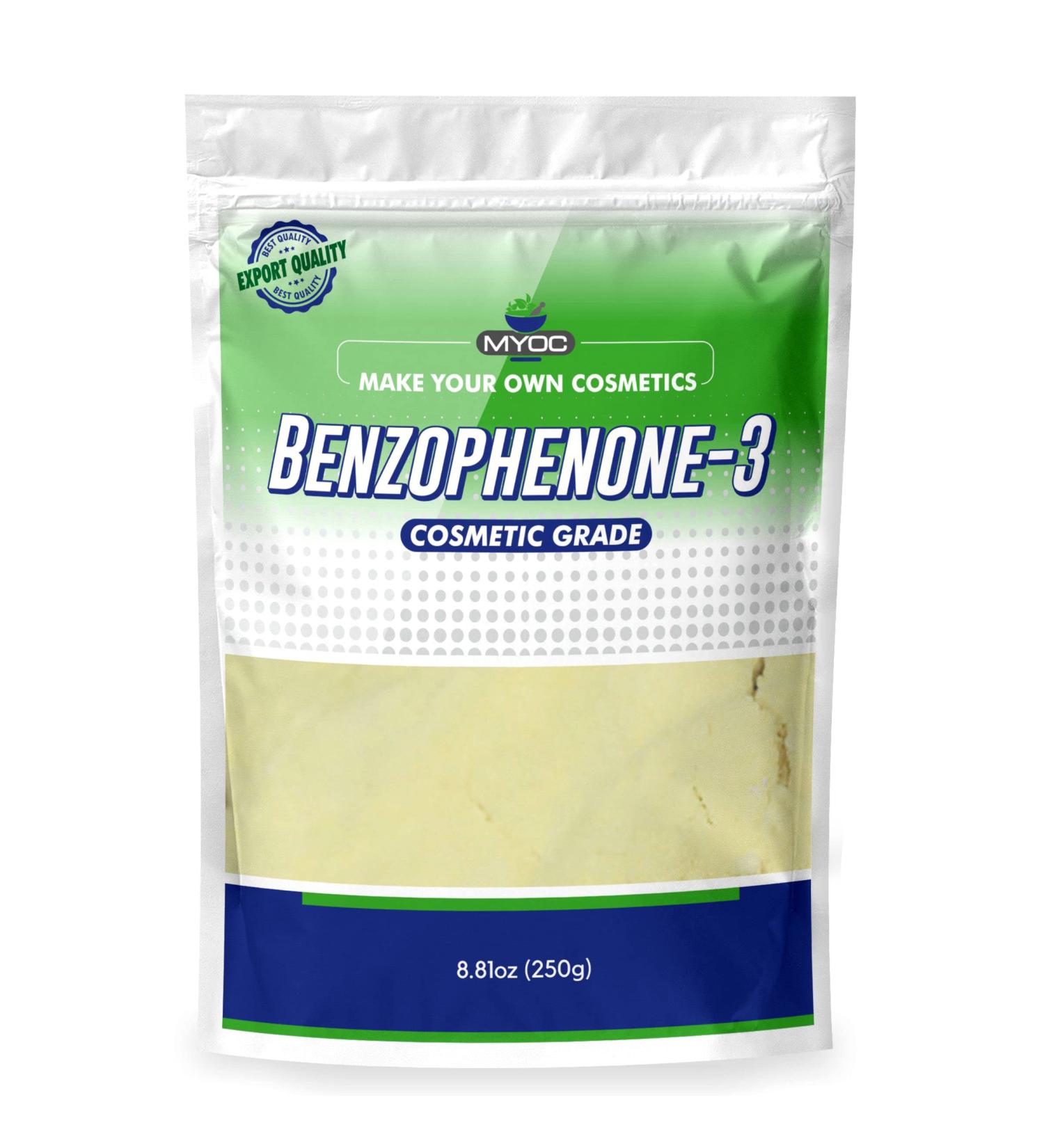 Benzophenone 250 gm - Cosmetic Grade Non-GMO & Pure for Skin & Hair Care | Ideal for Sunscreen Acne Cream & Fragrances - Buy Online on GoSupps.com
