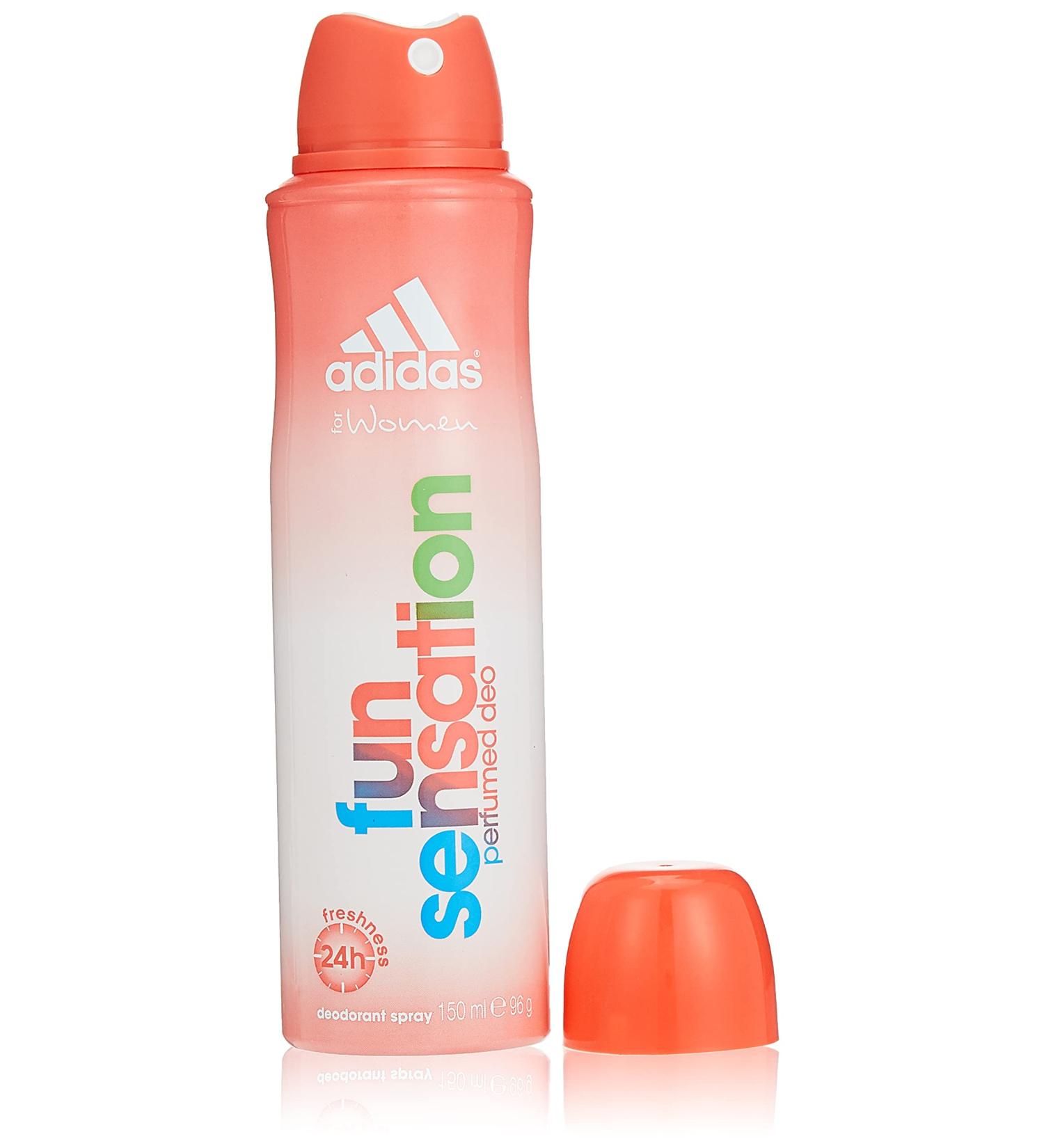 Shop Adidas Fun Sensation Deodorant Body Spray 5 Oz - International Shipping Available - Buy Online on GoSupps.com
