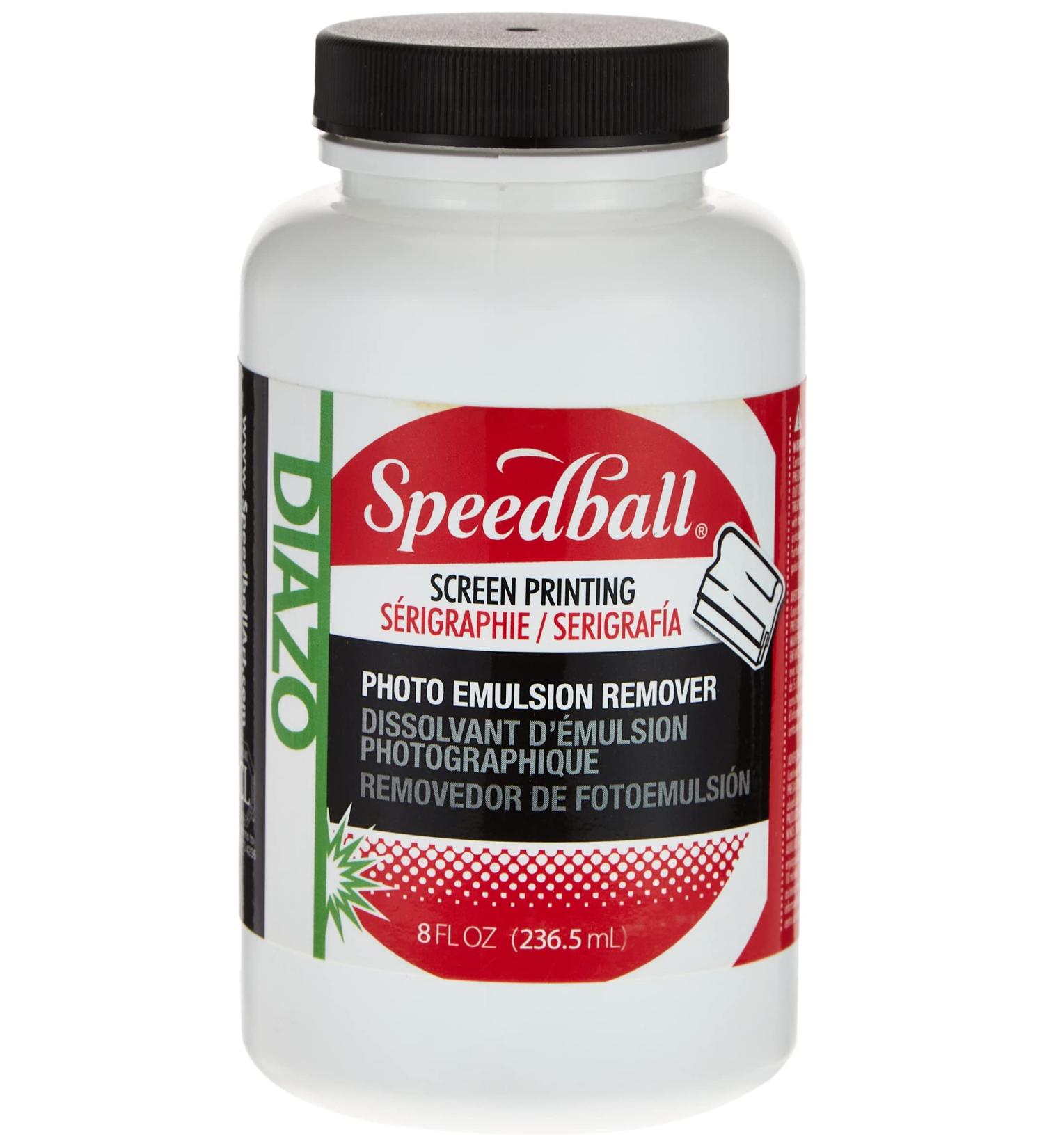 Speedball Diazo Photo Emulsion Remover 8oz - Professional Grade - Buy Online on GoSupps.com