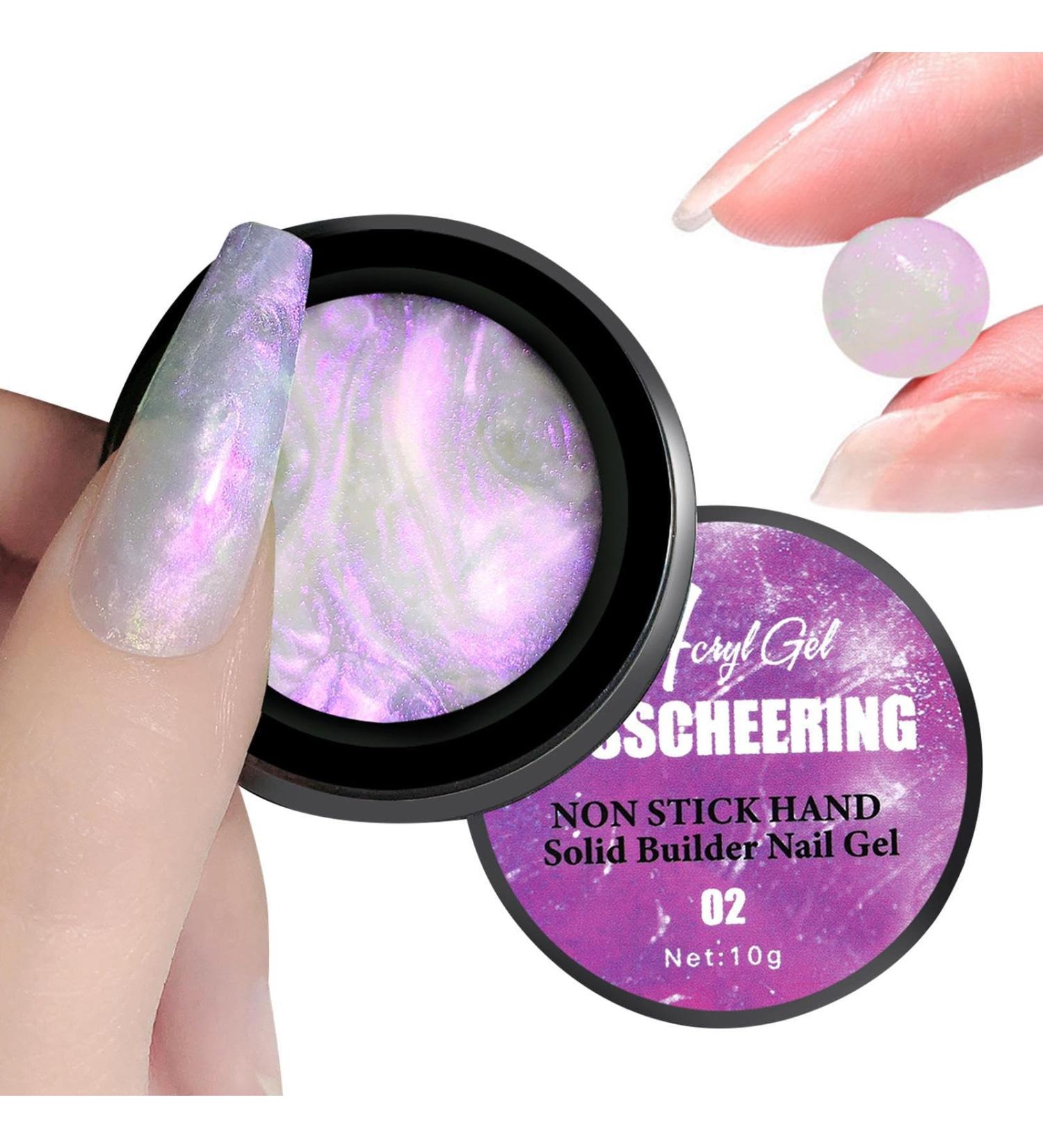 Solid Gel Nail Glue Nail Tips Glue Gel Non-Sticky Gel Nail Glue Nail Rhinestone Glue Gel False Nail Glue 3D Sculpture Gel Nail Mold Gel Non-Sticky Hand Building Gel 02 - Buy Online on GoSupps.com