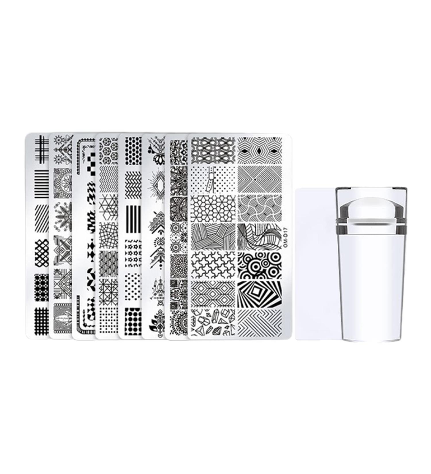 Kasituny Nail Creativity Molding Plate | DIY Nail Stamping Dish Tool for Perfect Manicure | International Shipping Available - Buy Online on GoSupps.com