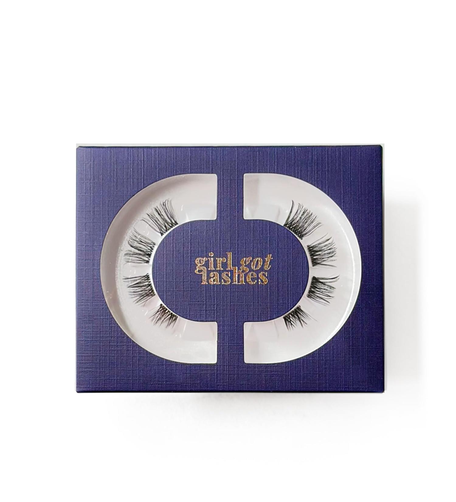 Girlgotlashes Mini Box Cat Eye Edition No. 2 - Vegan Handmade Eyelash Extensions for Home Use | 5-7 Days Hold | Perfect Faux Lashes - Buy Online on GoSupps.com