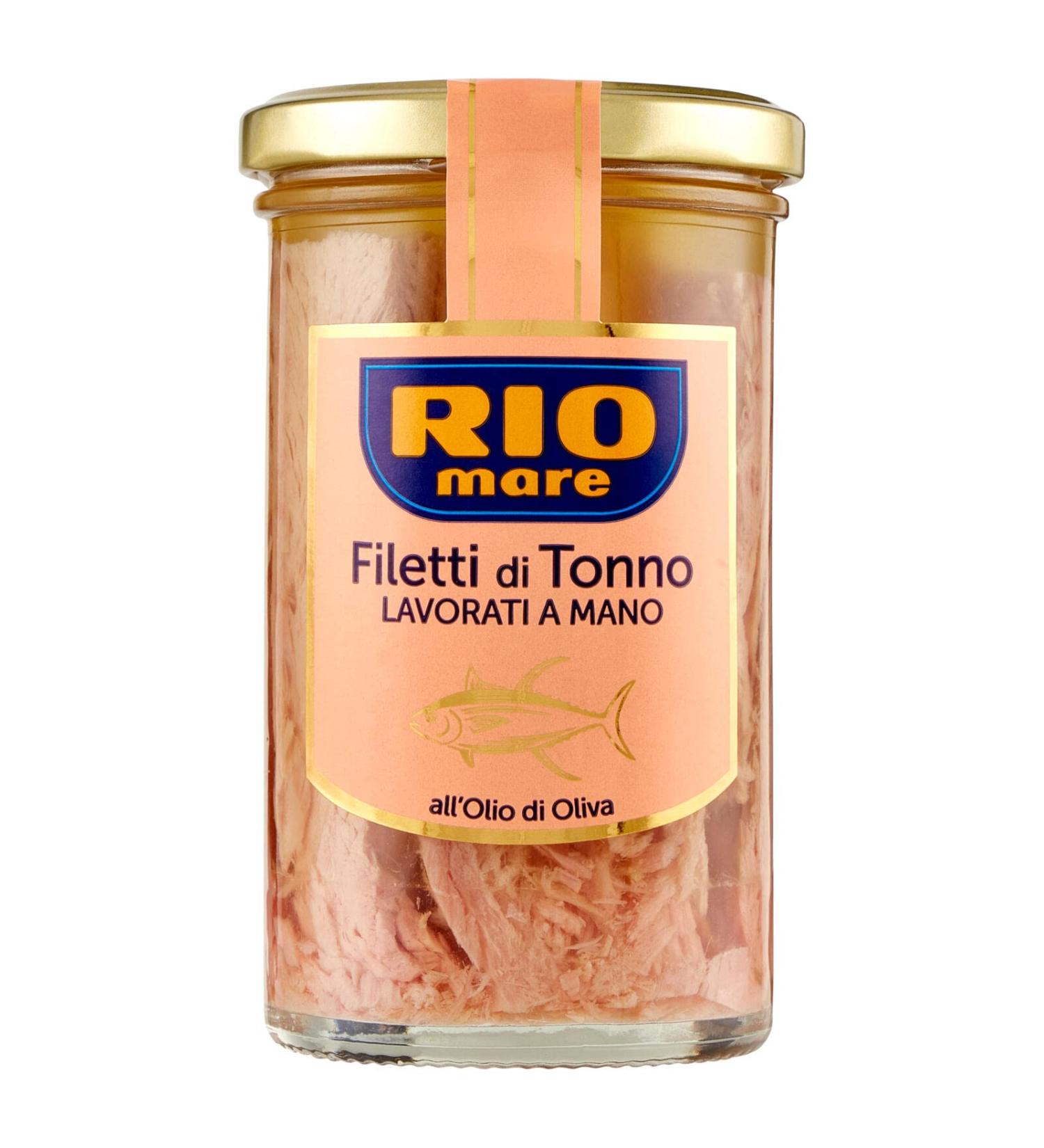 Buy 6x Rio Mare Tuna Fillets in Olive Oil - Premium Handmade 250g | International Shipping Available - Buy Online on GoSupps.com