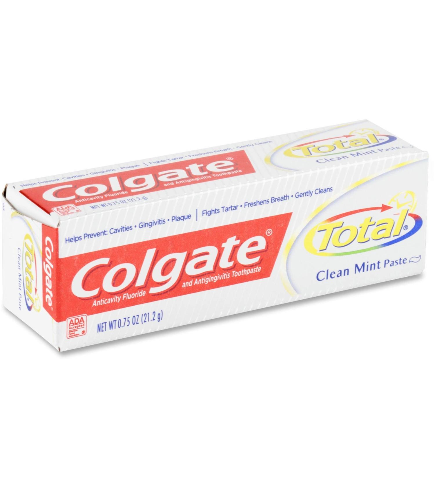 Colgate 76311 Total Clean Mint Toothpaste .75oz.