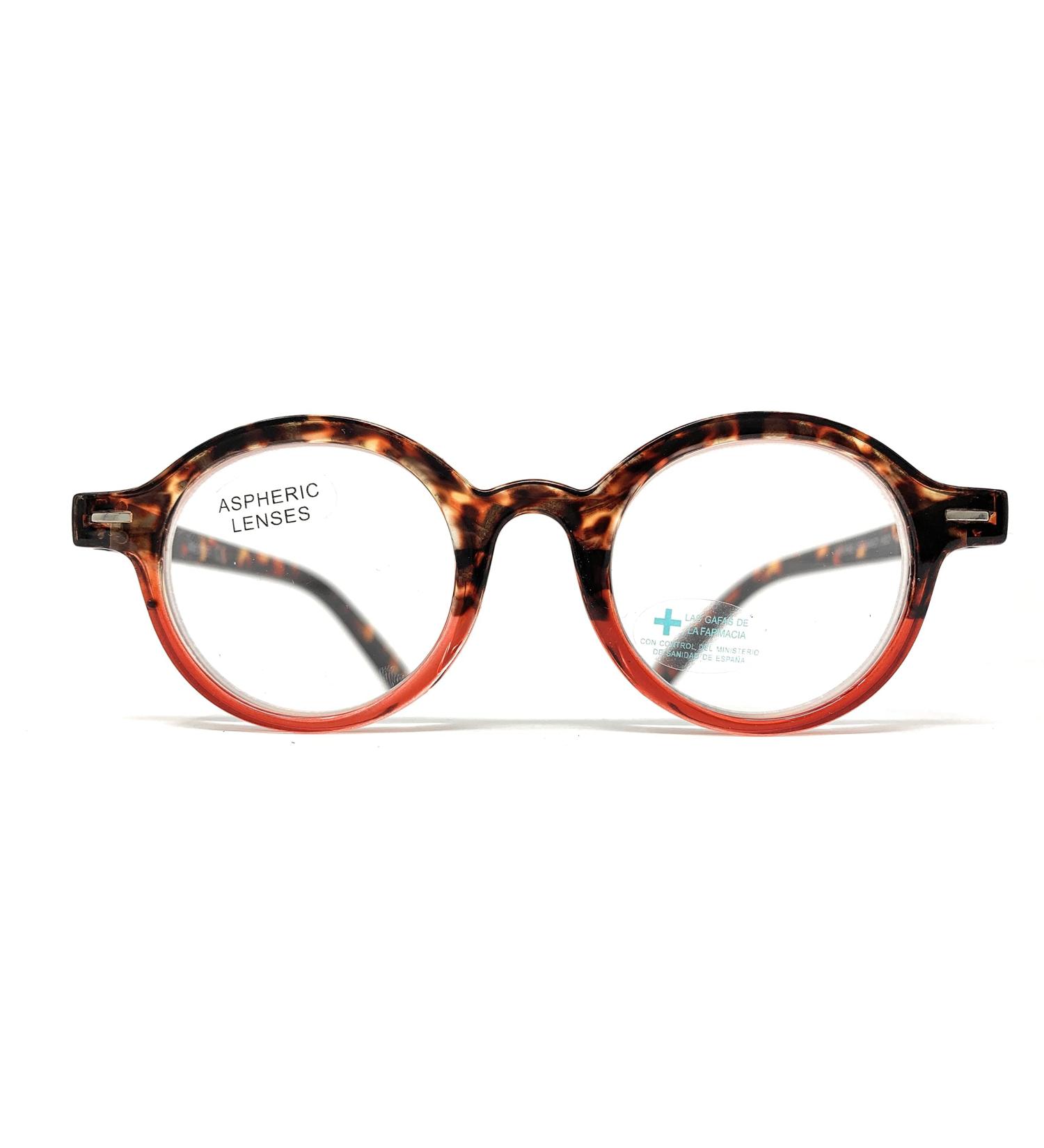 Shop Venice ELTON Modern Vintage Reading Glasses for Men & Women - +1.0 to +3.5 Demi Red - Buy Online on GoSupps.com