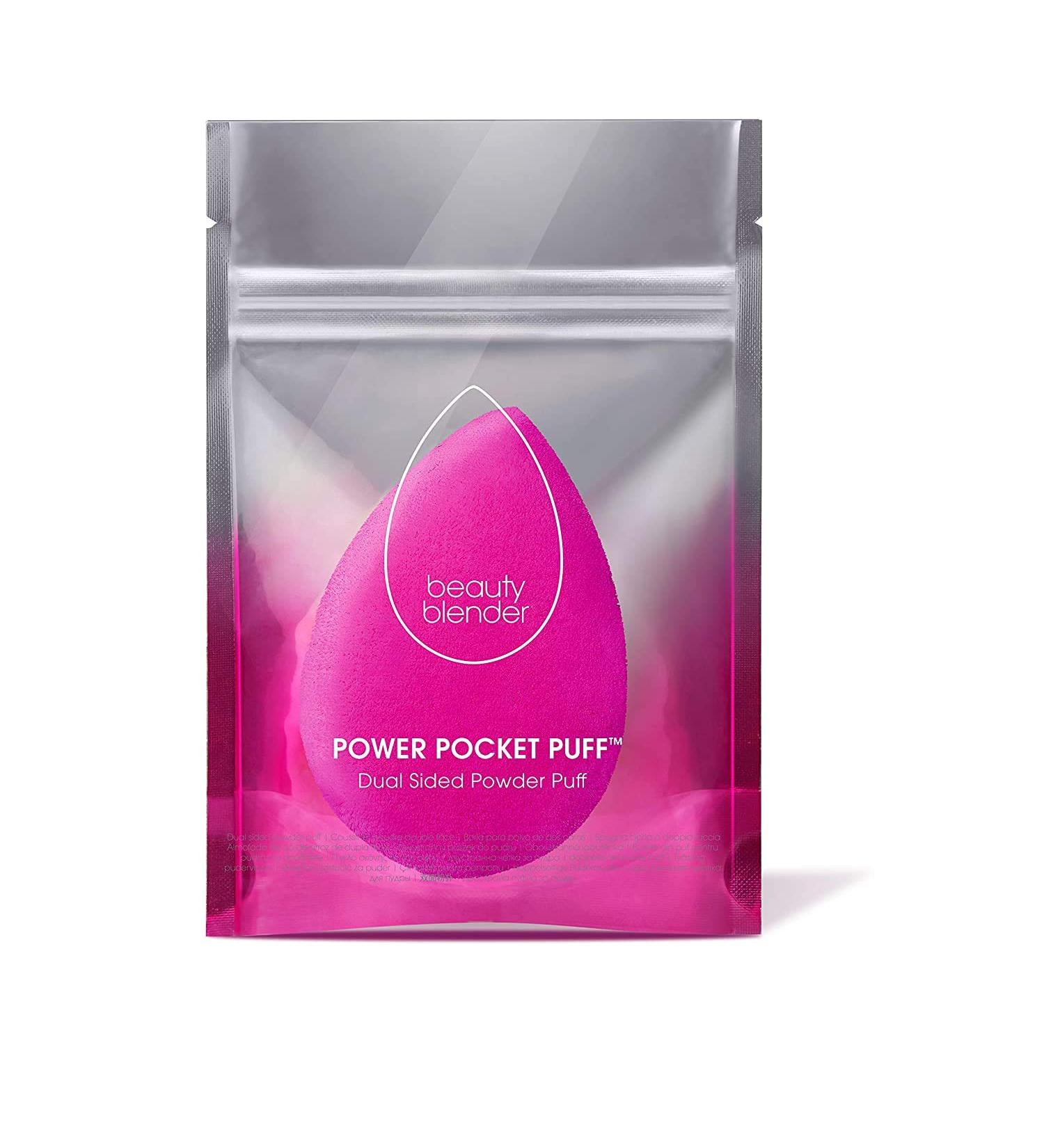 BEAUTYBLENDER POWER POCKET PUFF - Dual Sided Powder Puff for Powders & Concealers - Buy Online on GoSupps.com