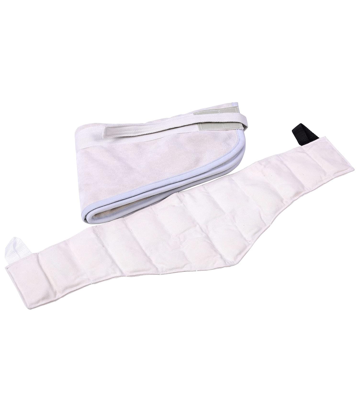 Freemol Neck Moist Heat Pack Set with Terry Cover - Relief for Stiff Neck, Arthritis, Sprains & Bruises - 7x24 Neck Contour - Buy Online on GoSupps.com