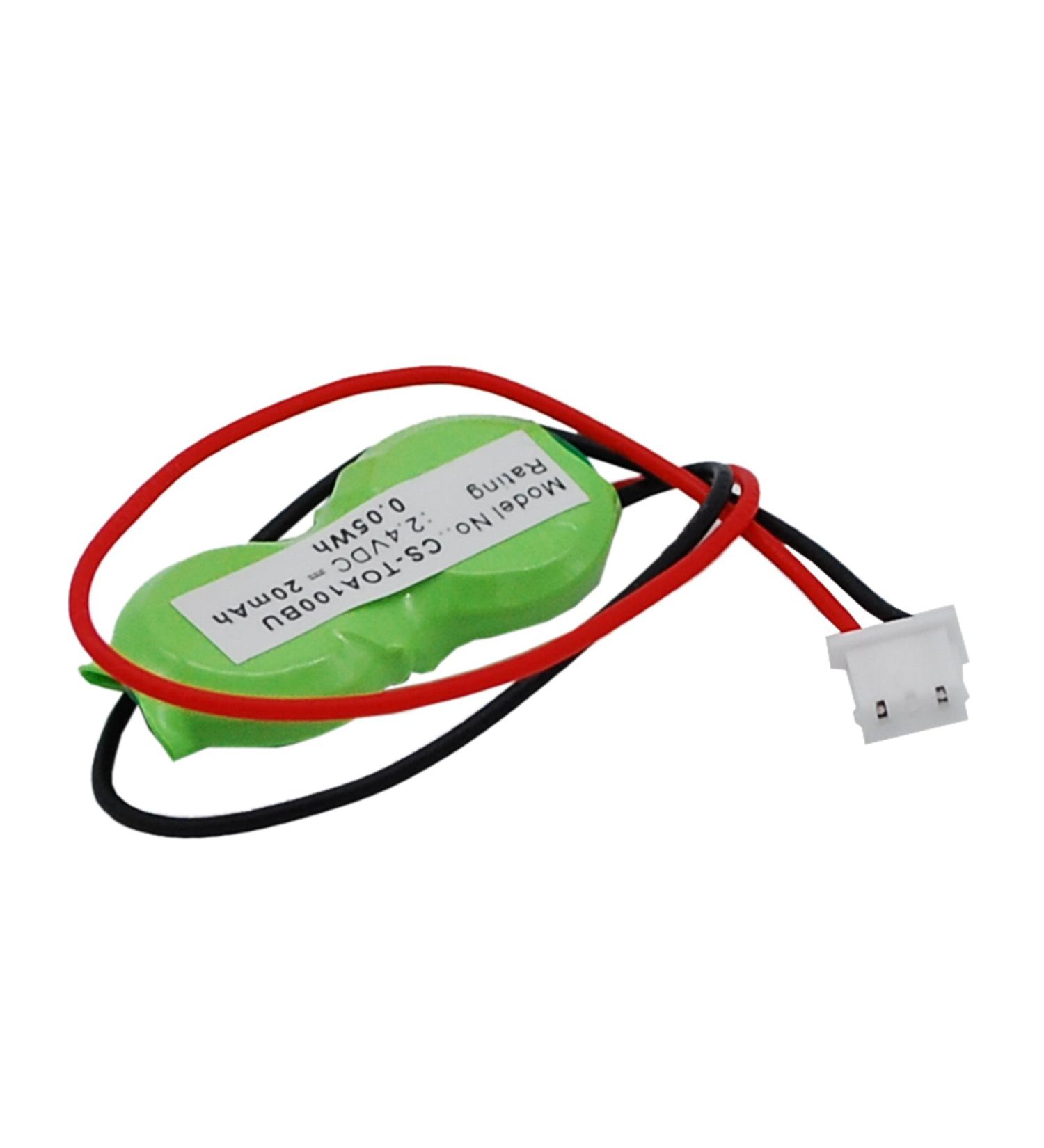 Replacement Battery for Toshiba Qosmio G20X Series - Compatible with G20X-147 G20X-151 G20X-153 G20X-154 | 20mAh/2.4V | International Shipping Available - Buy Online on GoSupps.com