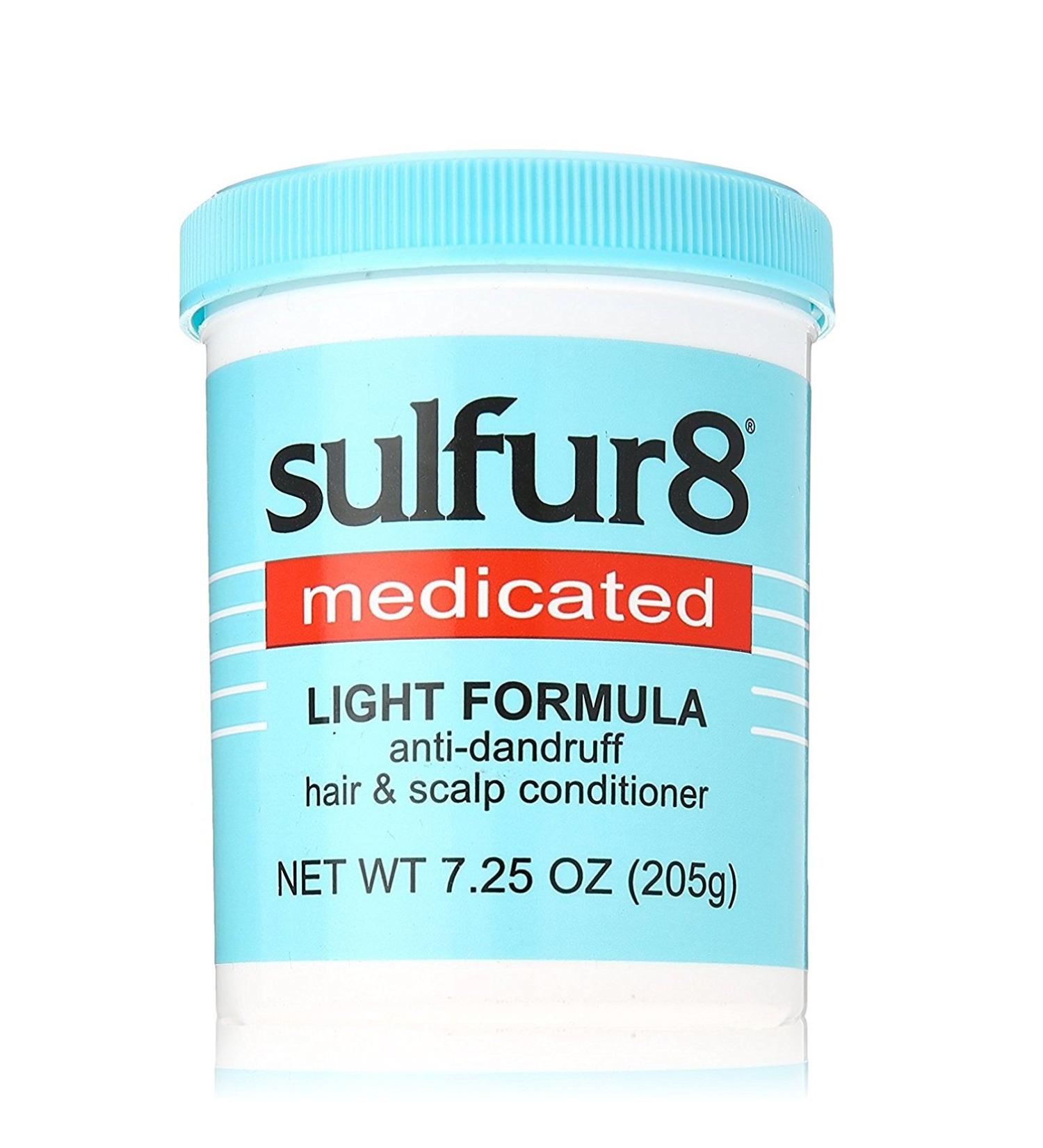 Sulfur8 Conditioner Light Formula Anti-dandruff 7.25 oz (Pack of 4)