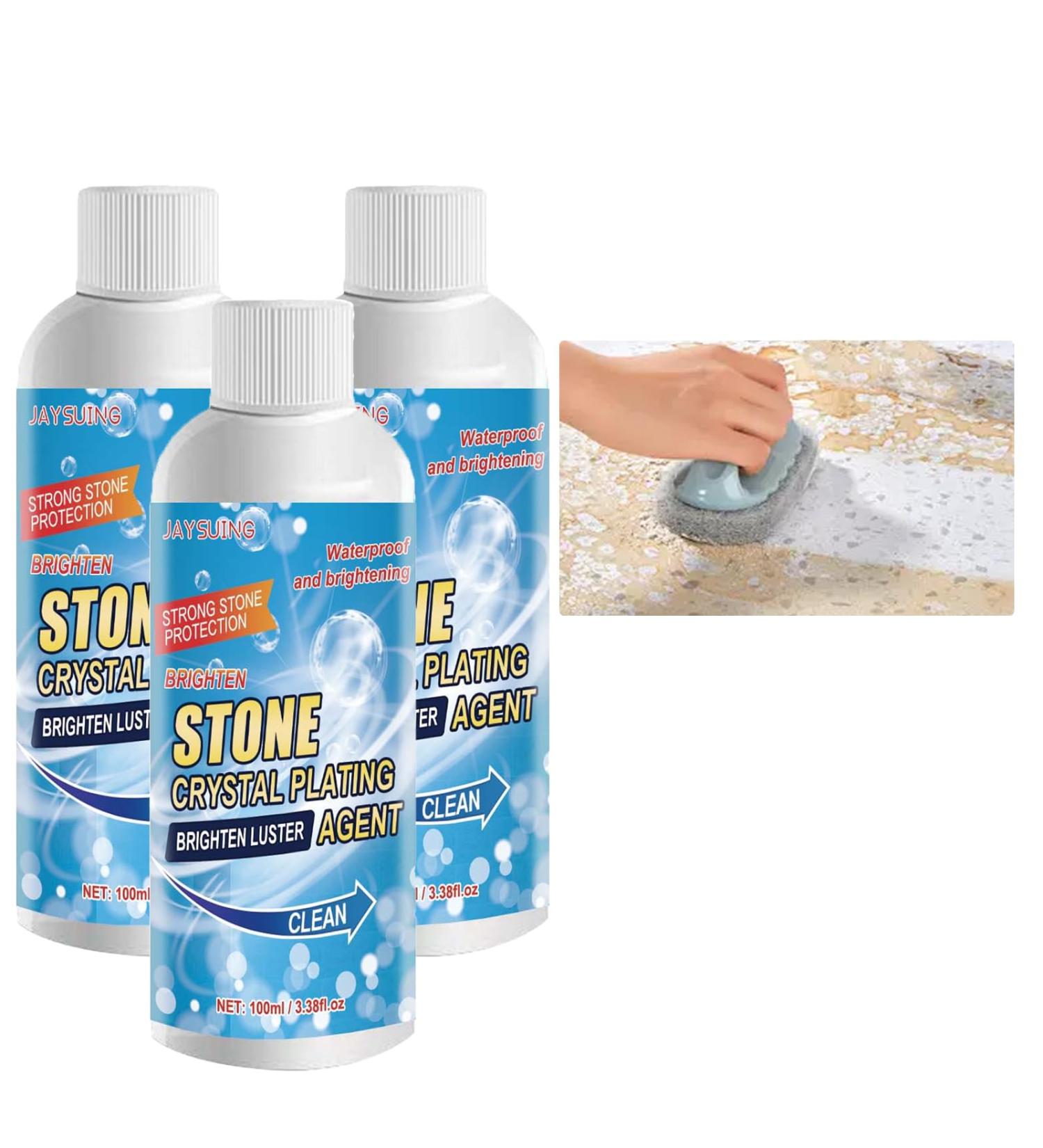 Stone Stain Remover Cleaner - 100ml - Kitchen Marble Oil Stain Cleaner Marble Cleaner and Polish Marble Stone Cleaner Polishes for Heavy Duty Stain Removal and Protect the Marble (3PCS) - Buy Online on GoSupps.com