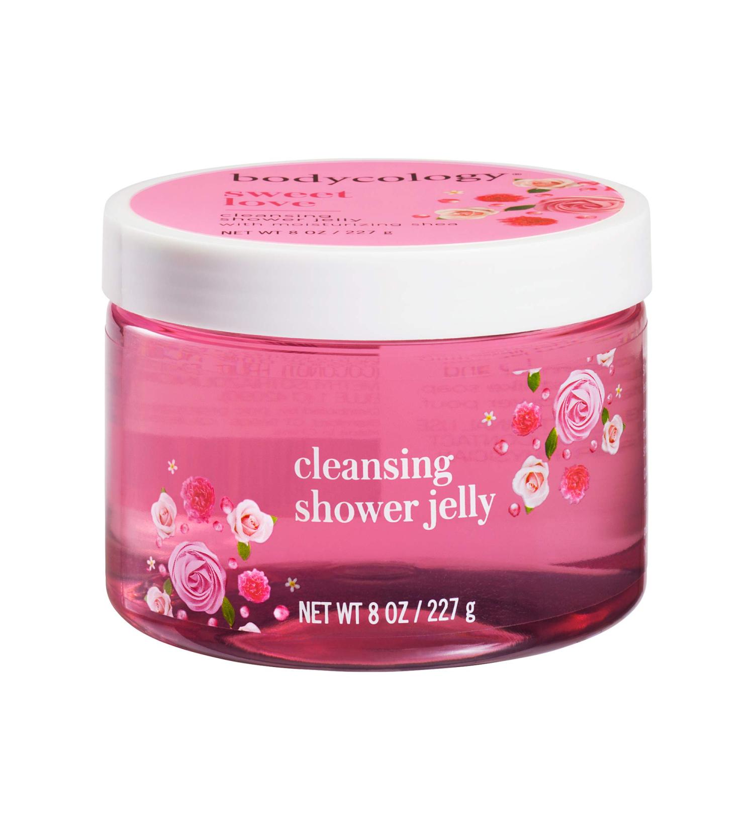 Bodycology Shower Jelly - Sweet Love - 8 oz | Gentle Cleansing Body Wash - Buy Online on GoSupps.com