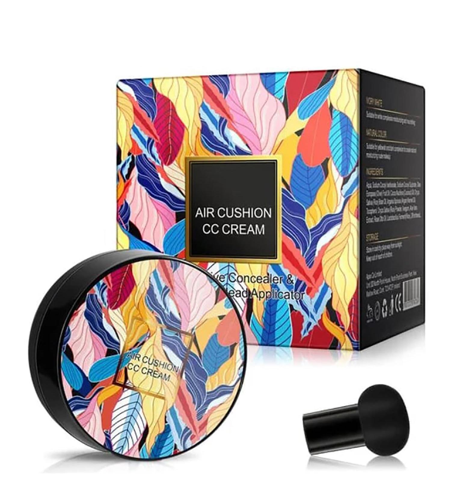 Whalegrass Air Cushion CC Cream Whale Grass Make Up Mushroom Head Air Cushion CC Cream - BB Cream Foundation Makeup Moisturizing Concealer Makeup Long Lasting Matte Easy to Apply (Mixed 2Pcs) 20 g (Pack of 1) Mixed 2Pcs - Buy Online on GoSupps.com