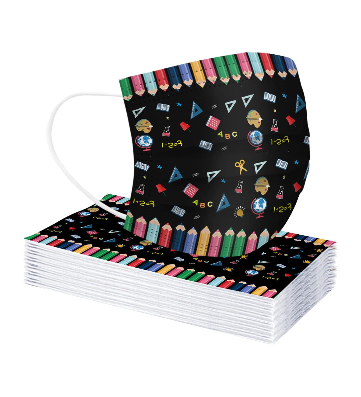 Kids Disposable Face_Mask Children Outdoor Back To School Supplies 3-Ply Breathable Auti-Dust Mouth Nose Protective Covers B-20pcs Kids - Buy Online on GoSupps.com