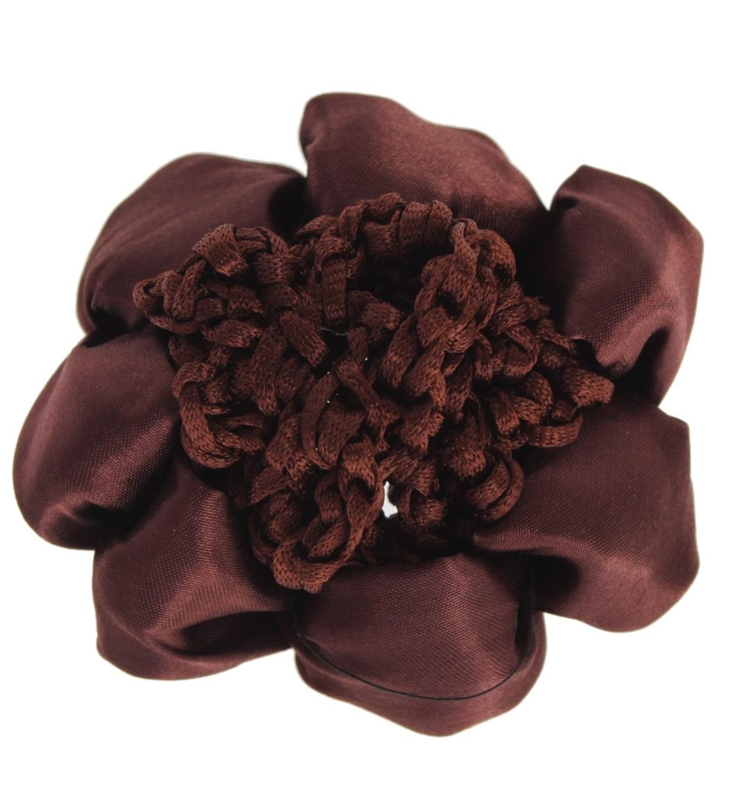 JUSTFOX Bun Net Hair Net - Brown Hair Hairstyle Aid for Perfect Updos | International Shipping Available - Buy Online on GoSupps.com