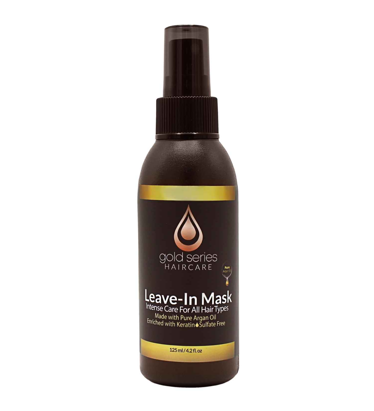 Moroccan Gold Series Leave-In Mask 125 ml - Nourishing Hair Treatment for All Hair Types - International Shipping Available - Buy Online on GoSupps.com