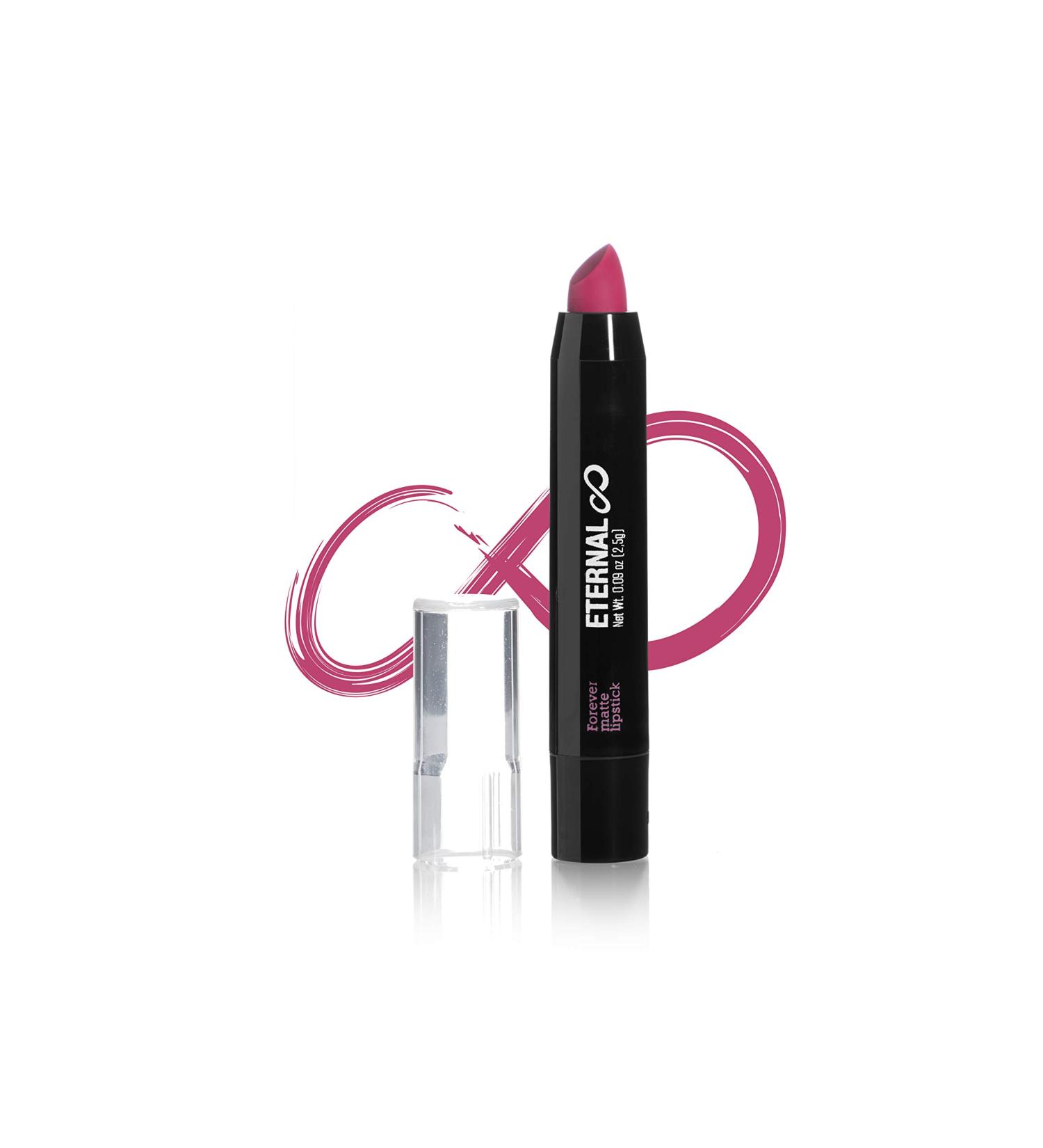Eternal Forever Matte Lipstick: Anti-Feathering, Longwear Velvet Finish in Modern Merlot Shade - Buy Online on GoSupps.com