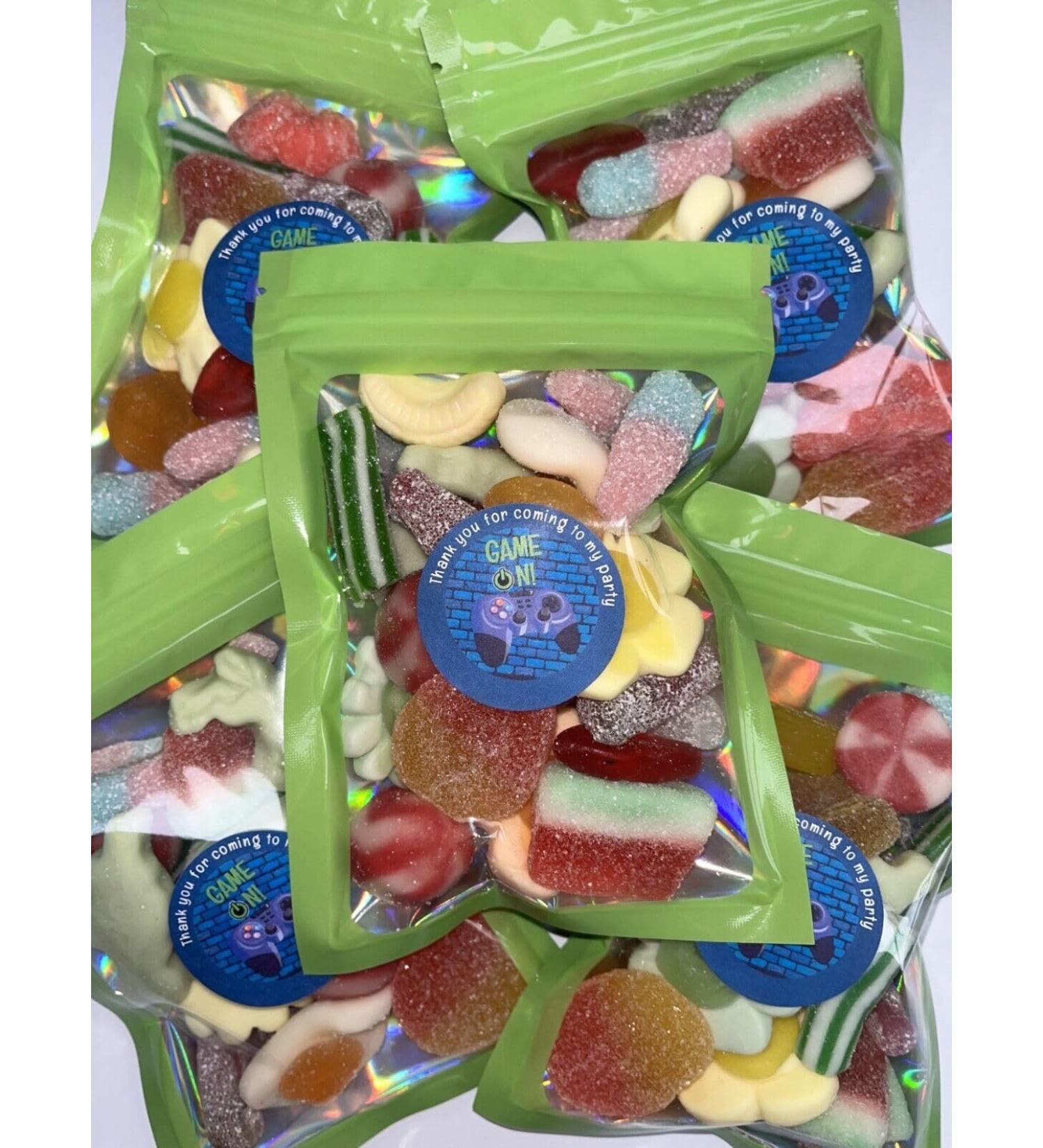 Gaming Computer Console Birthday Gummy Jelly Sweet Pouch Party Bag Kids Pick n Mix x 12 - Buy Online on GoSupps.com