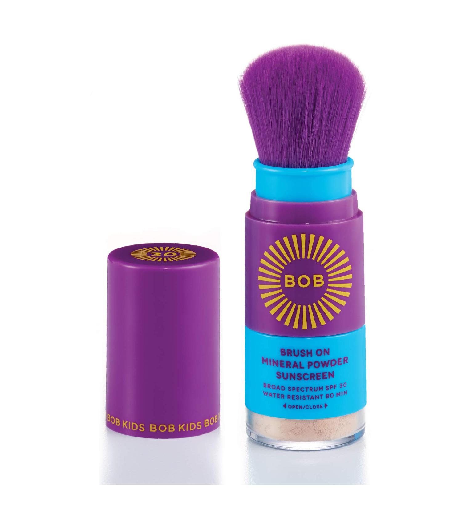 BOB KIDS Brush On Mineral Powder Sunscreen SPF 30 for Easy Application on Kids and Babies - Buy Online on GoSupps.com