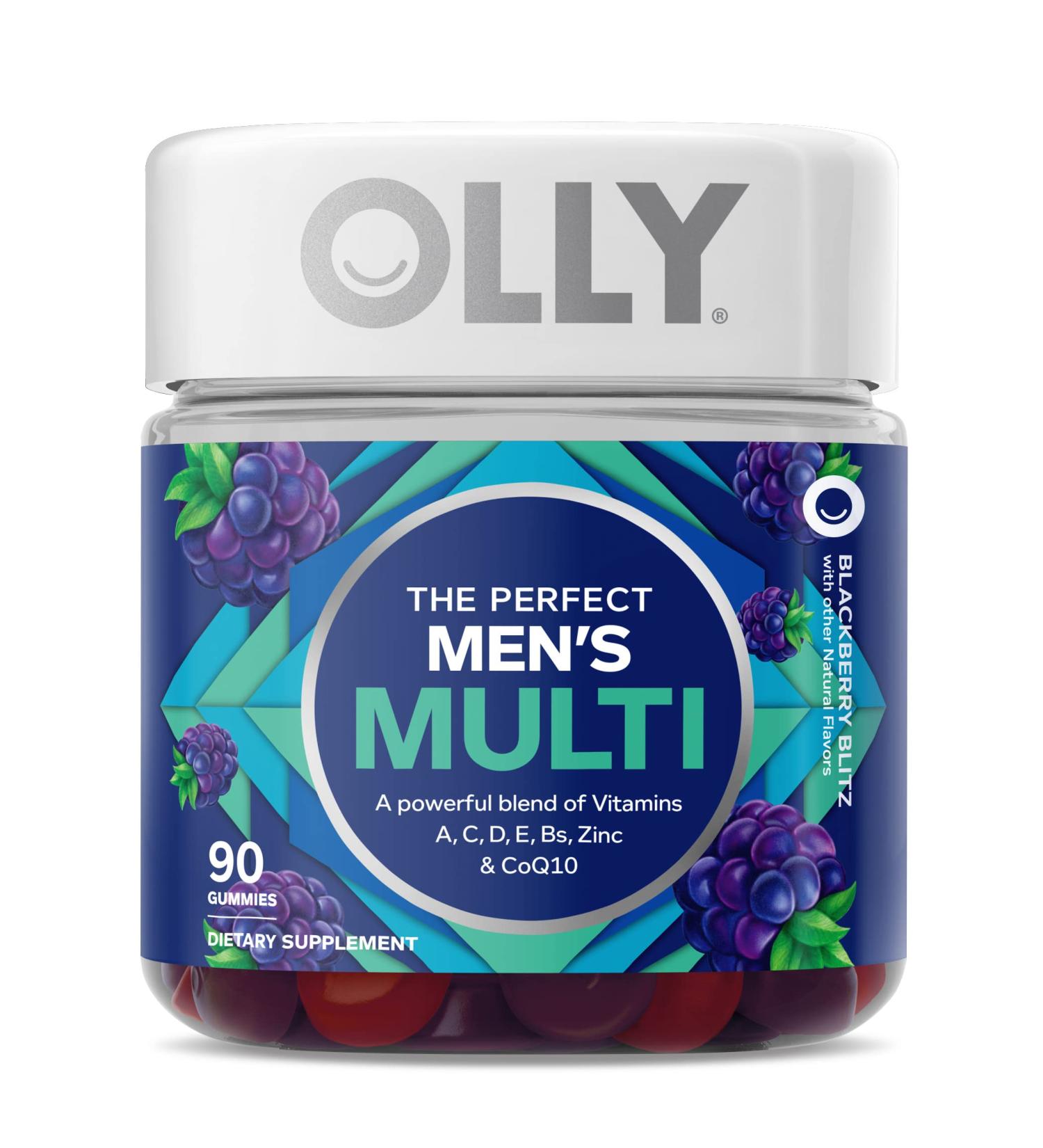 Olly Men's Multi Vitamin Gummies with Lycopene - 90 Count | Perfect Daily Support - Buy Online on GoSupps.com