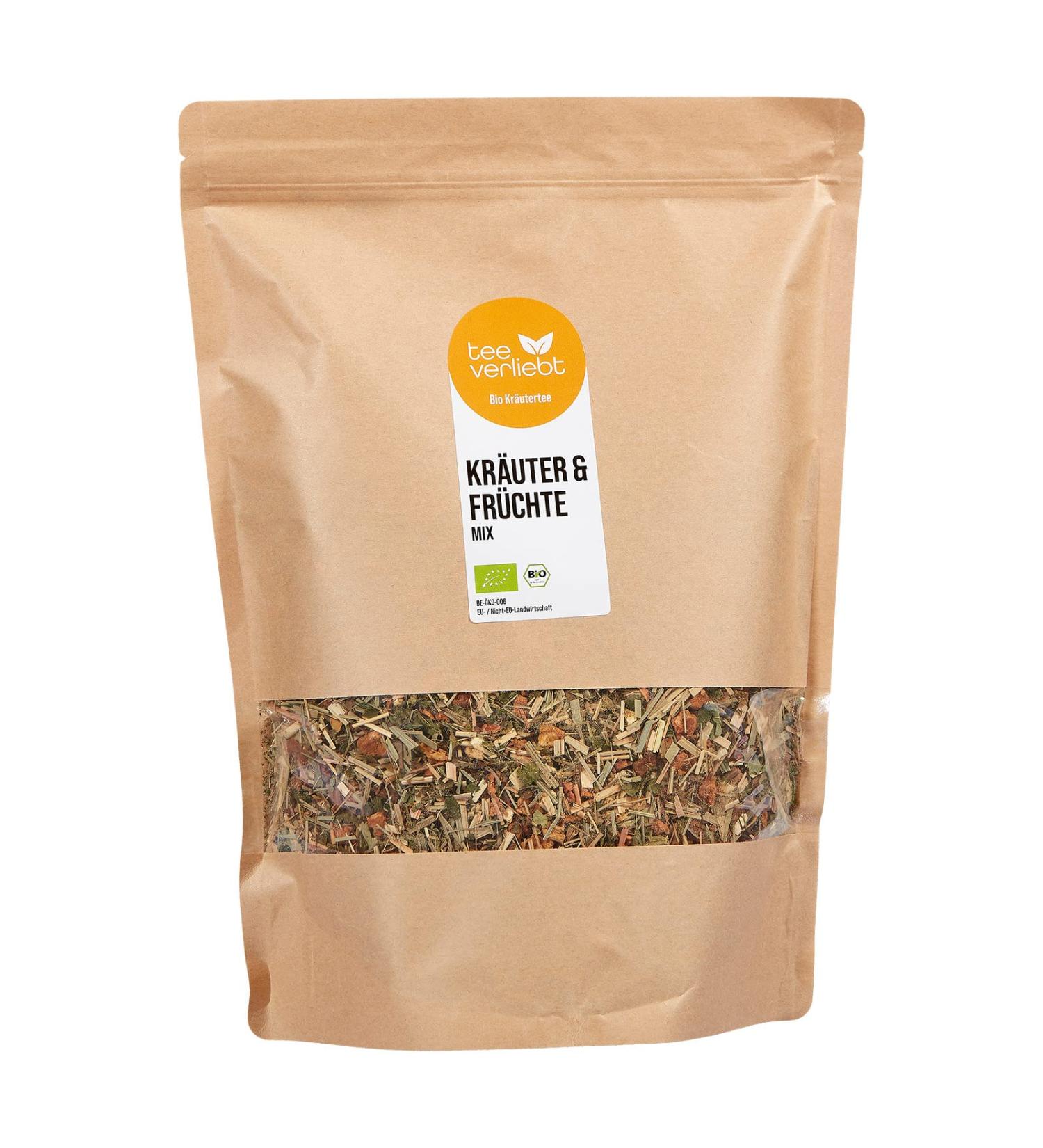 teeverlieb Organic Tea Herbs and Fruit Mix 1 kg