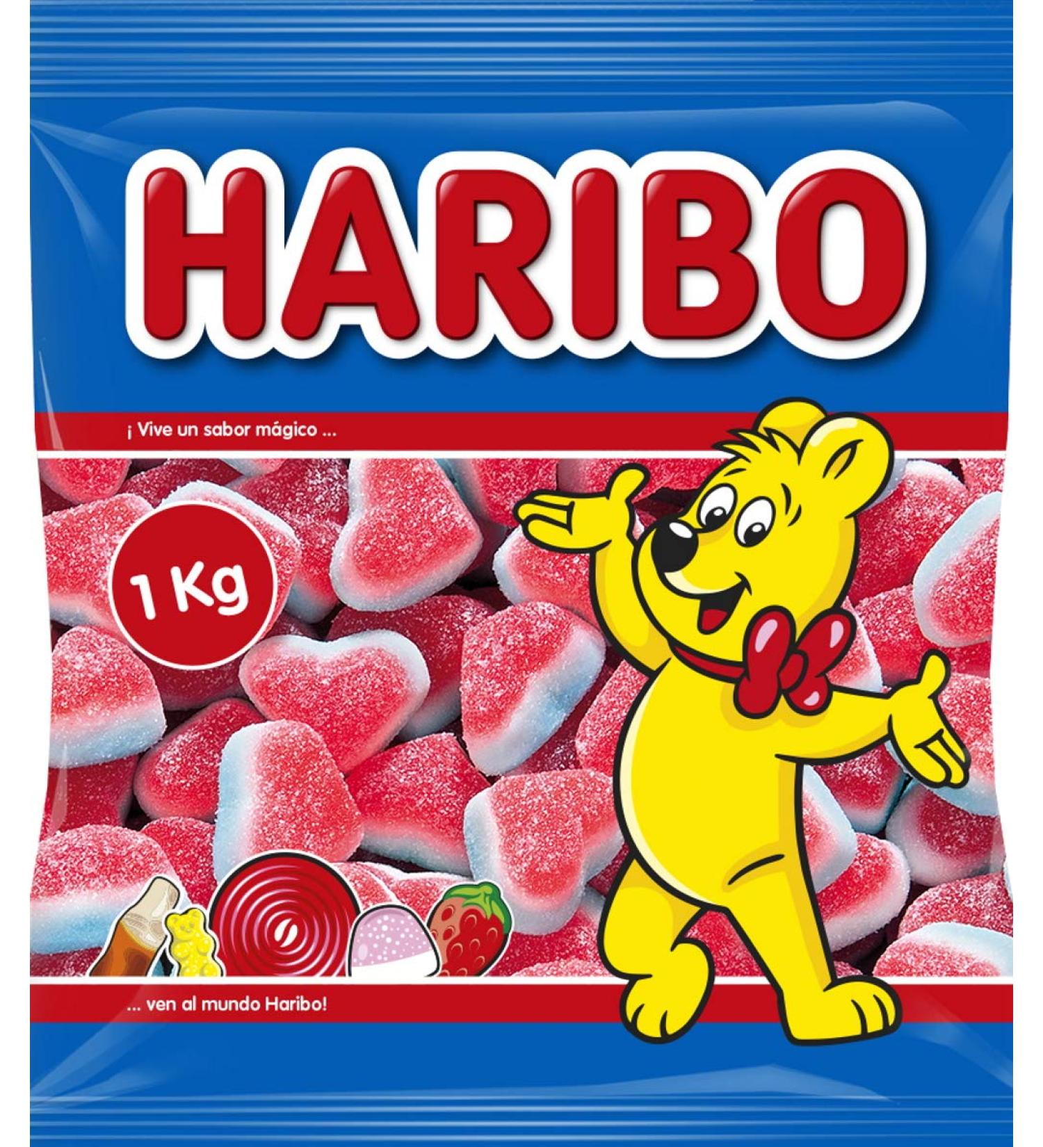 1 kg of soft heart HARIBO !!!! - Buy Online on GoSupps.com