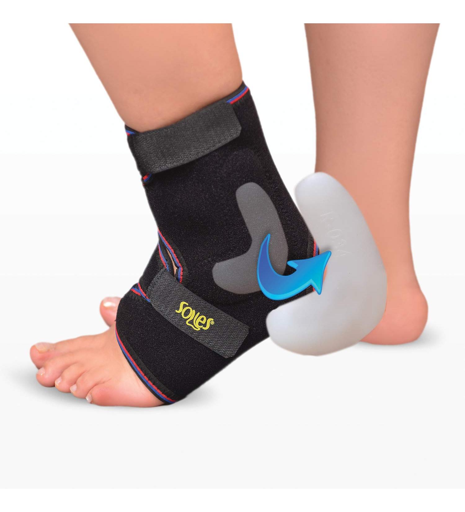 Buy Breathable Neoprene Ankle Brace - Extreme Comfort One Size Fits All Reduces Pain & Prevents Injuries - International Shipping Available - Buy Online on GoSupps.com