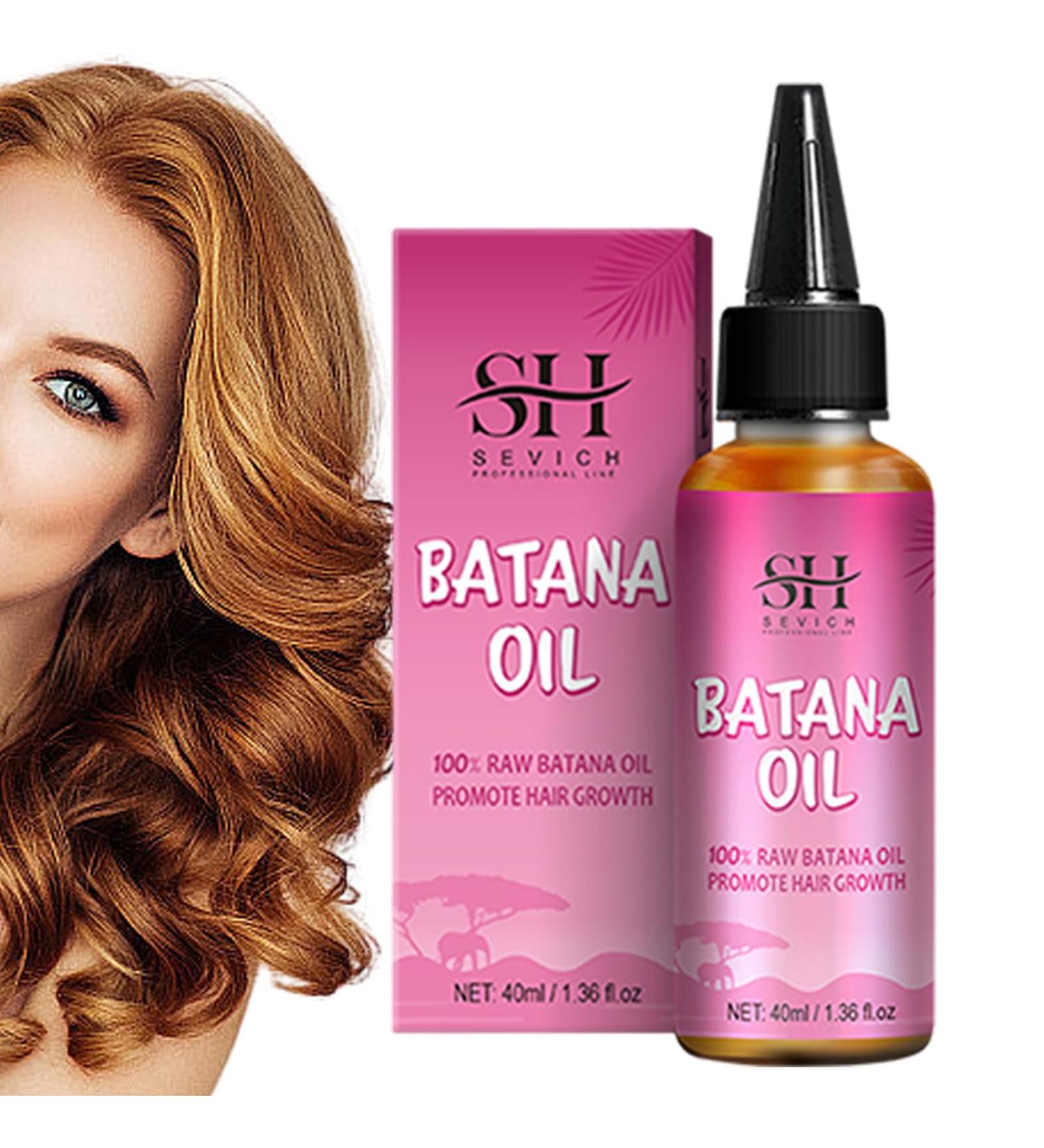  Zankie 1/3 Batana Oil for Hair Growth - 40ml - Batana Oil for Dry and Nourishing Hair - Leave-In Repair Oil - Hair Root Straightening Oil for - Buy Online on GoSupps.com