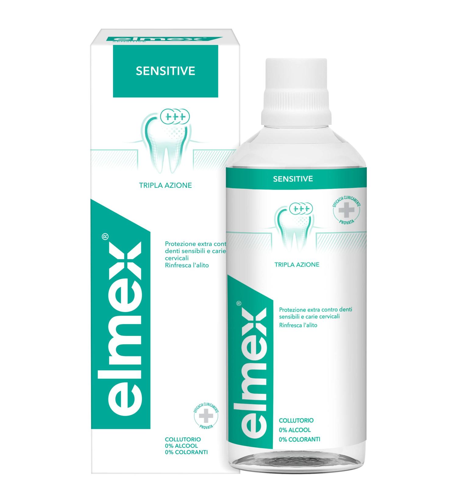 Elmex Sensitive Mouthwash for Sensitive Teeth 400ml - Alleviate Sensitivity & Freshen Breath | Buy Internationally - Buy Online on GoSupps.com